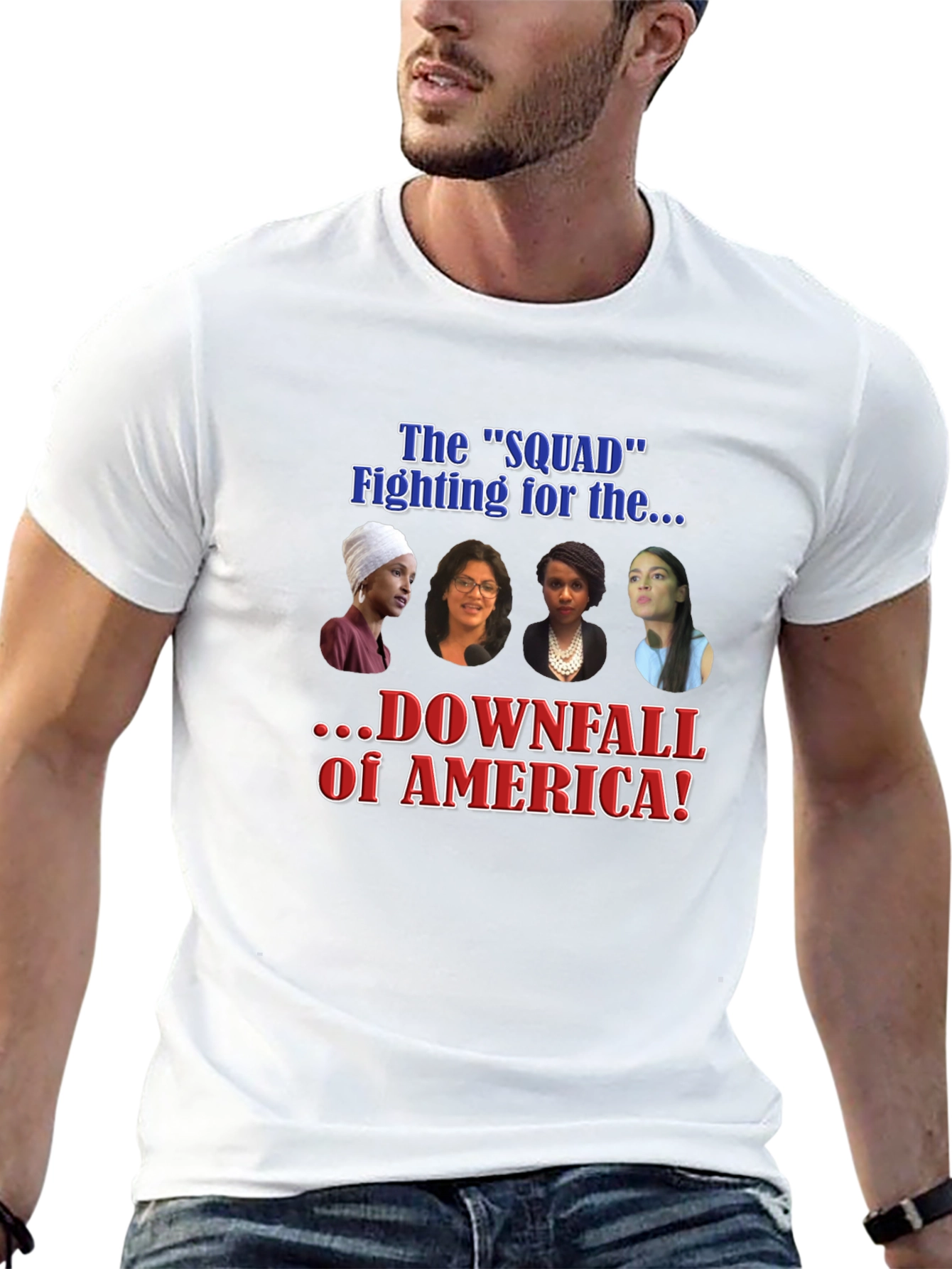 Squad Downfall of America Graphic Tee