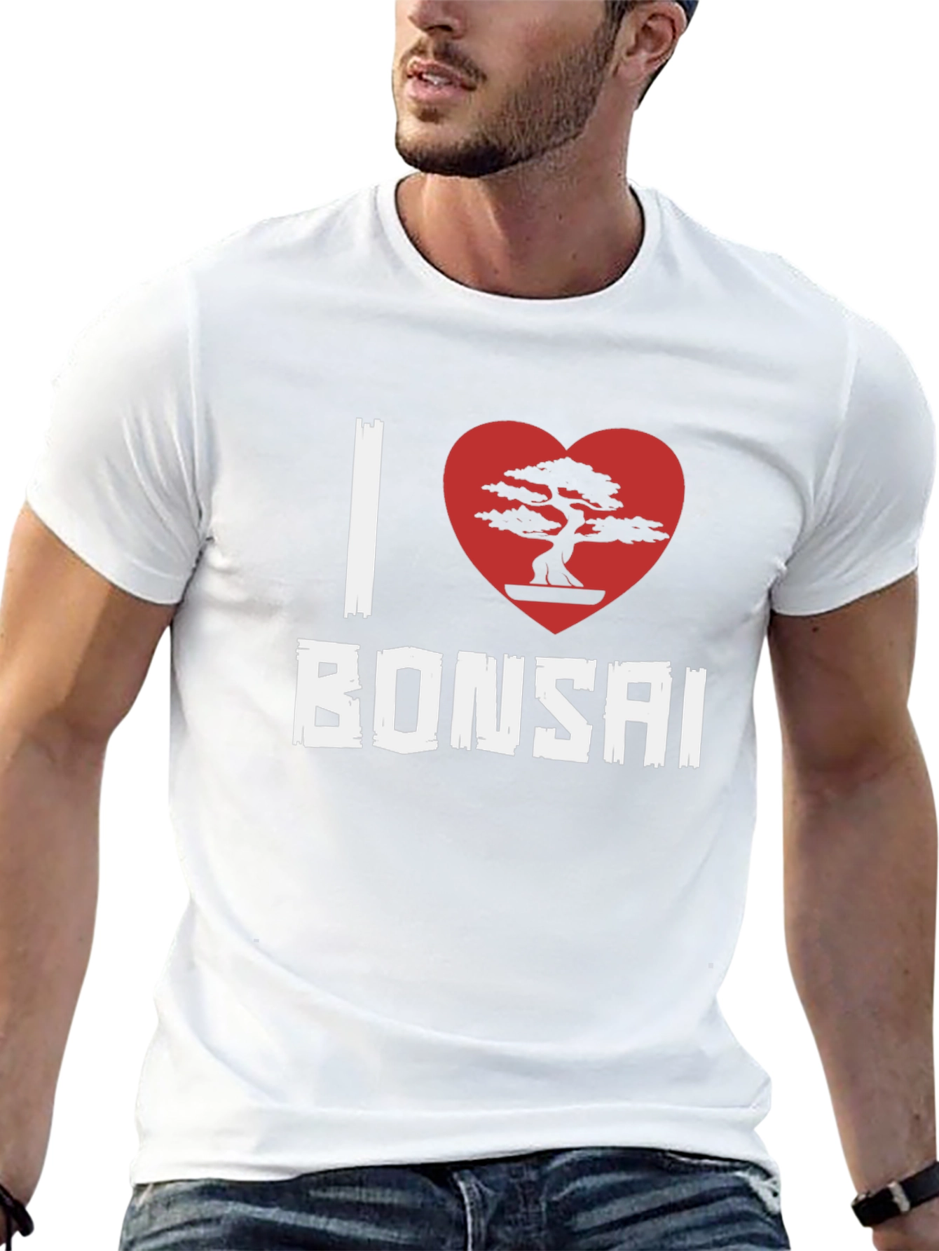I Heart Bonsai Graphic T-Shirt