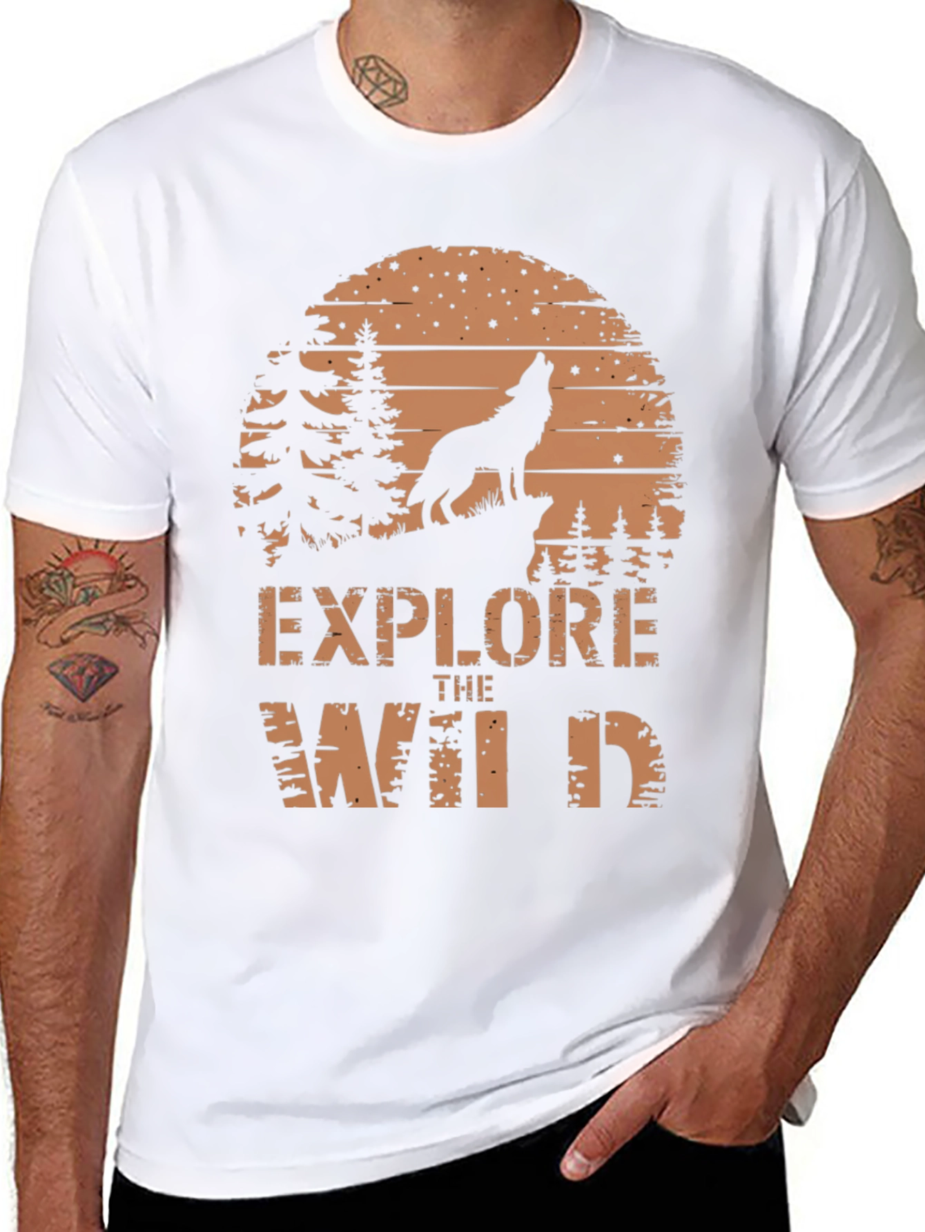 Explore the Wild Graphic T-Shirt