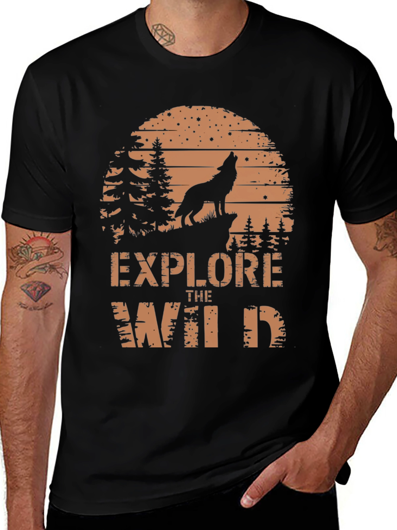 Explore the Wild Graphic T-Shirt