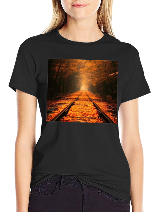 Autumn Rails Graphic Tee - Natures Path
