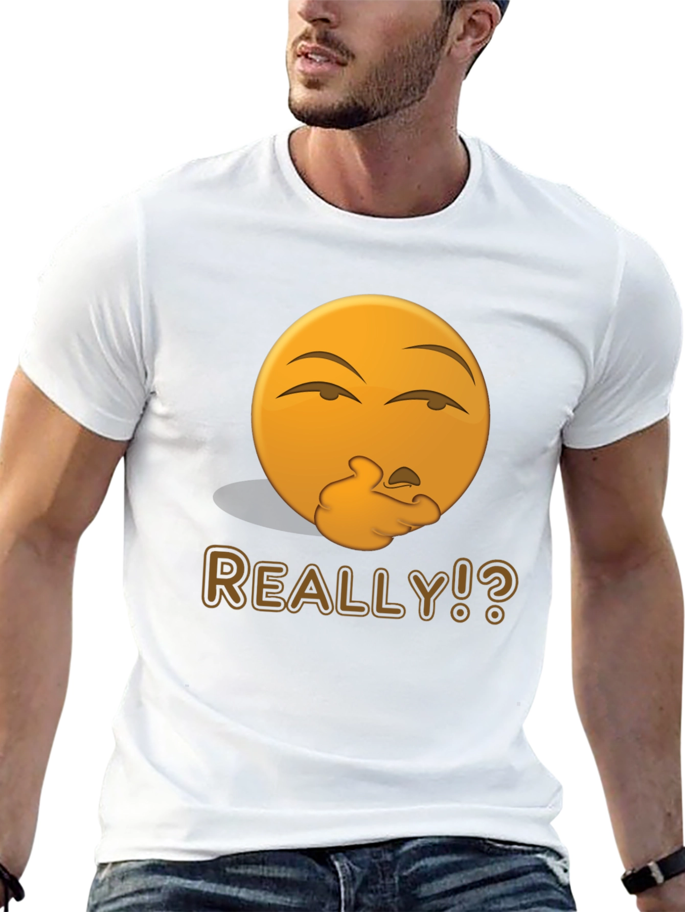 Really Emoji Graphic T-Shirt