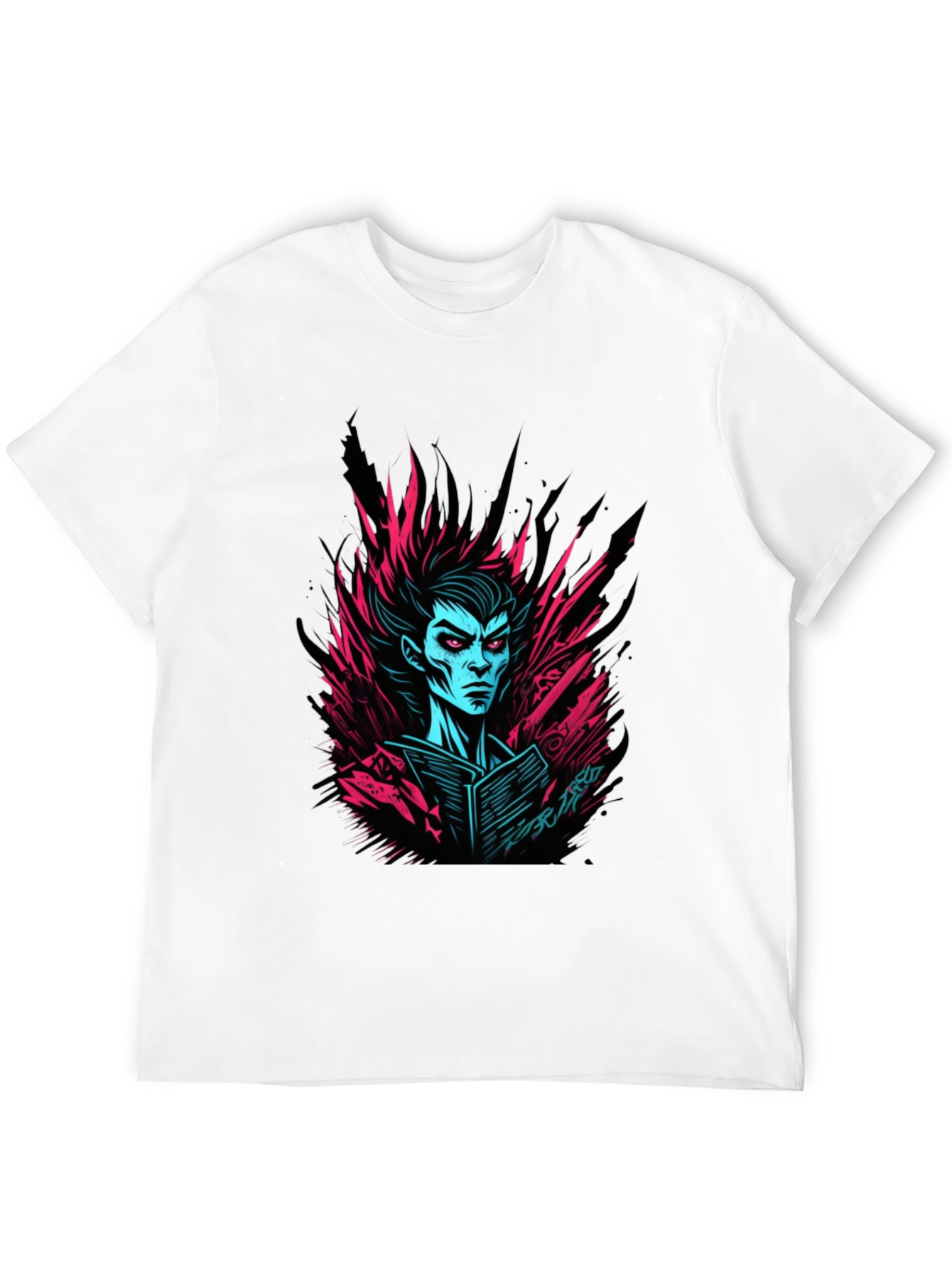 Cyberpunk Vampire Black Graphic Tee