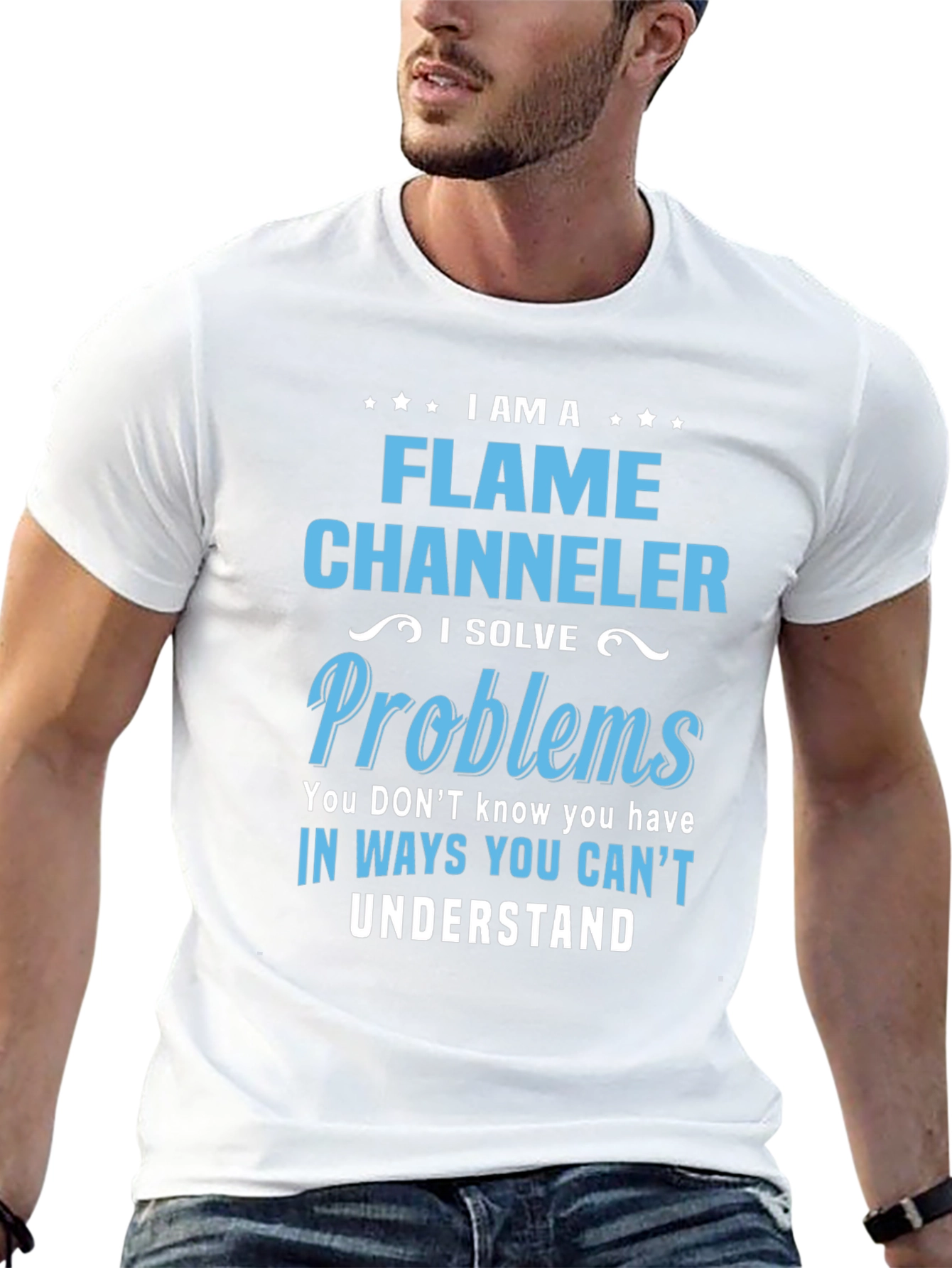 Flame Channeler Problem Solver T-Shirt