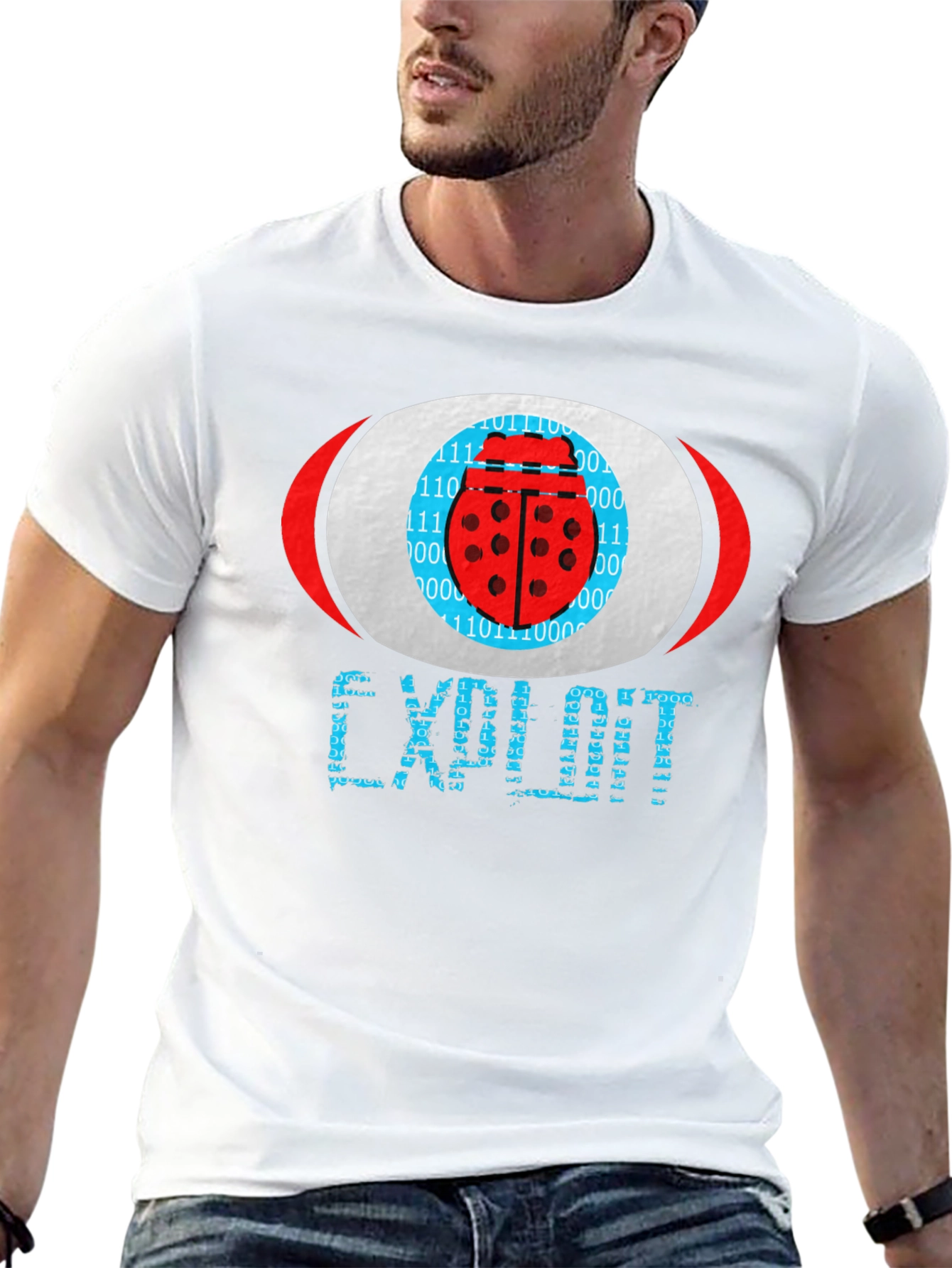 Exploit Bug Binary Code T-Shirt