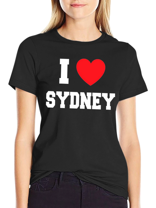 I Heart Sydney Black T-Shirt