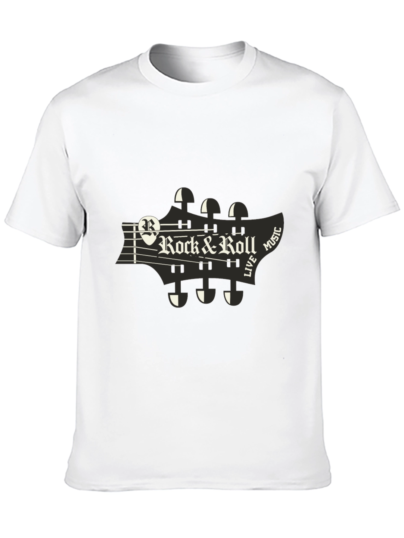 Rock & Roll Guitar Tee - Live Music T-Shirt