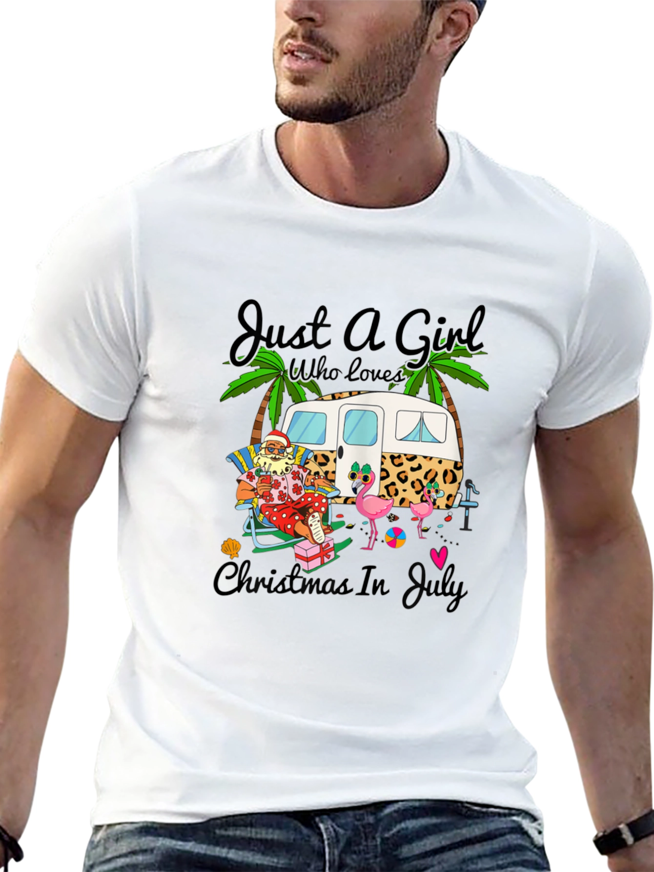 Christmas in July Graphic T-Shirt