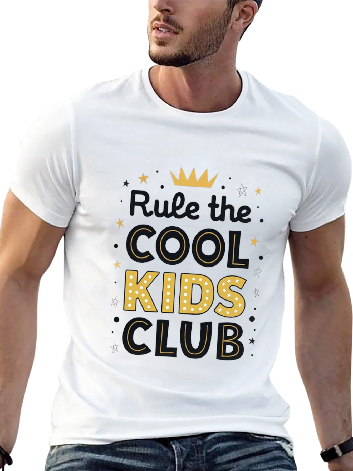 Cool Kids Club Black Graphic Tee