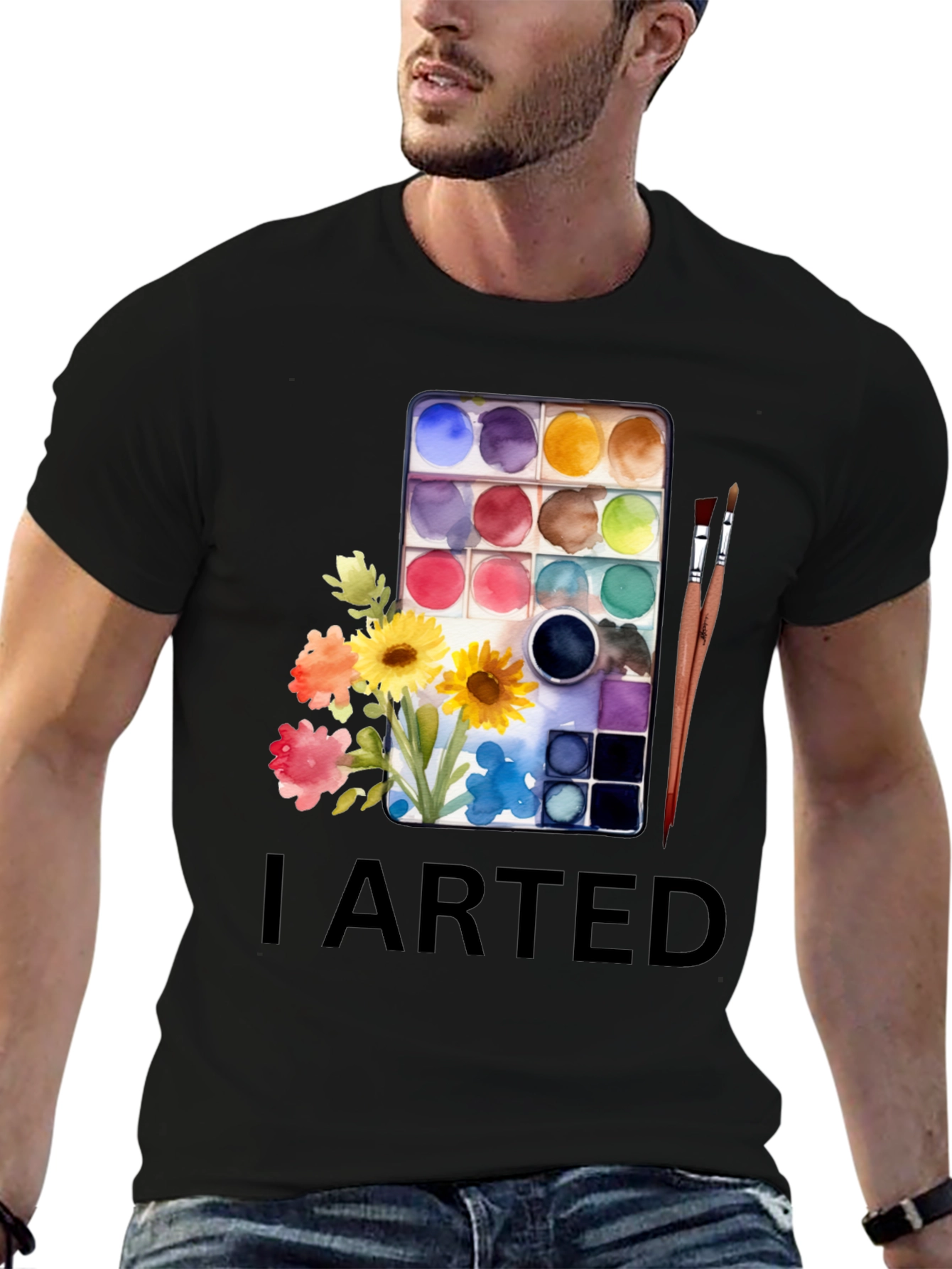 I Arted T-Shirt - Artist Palette Design