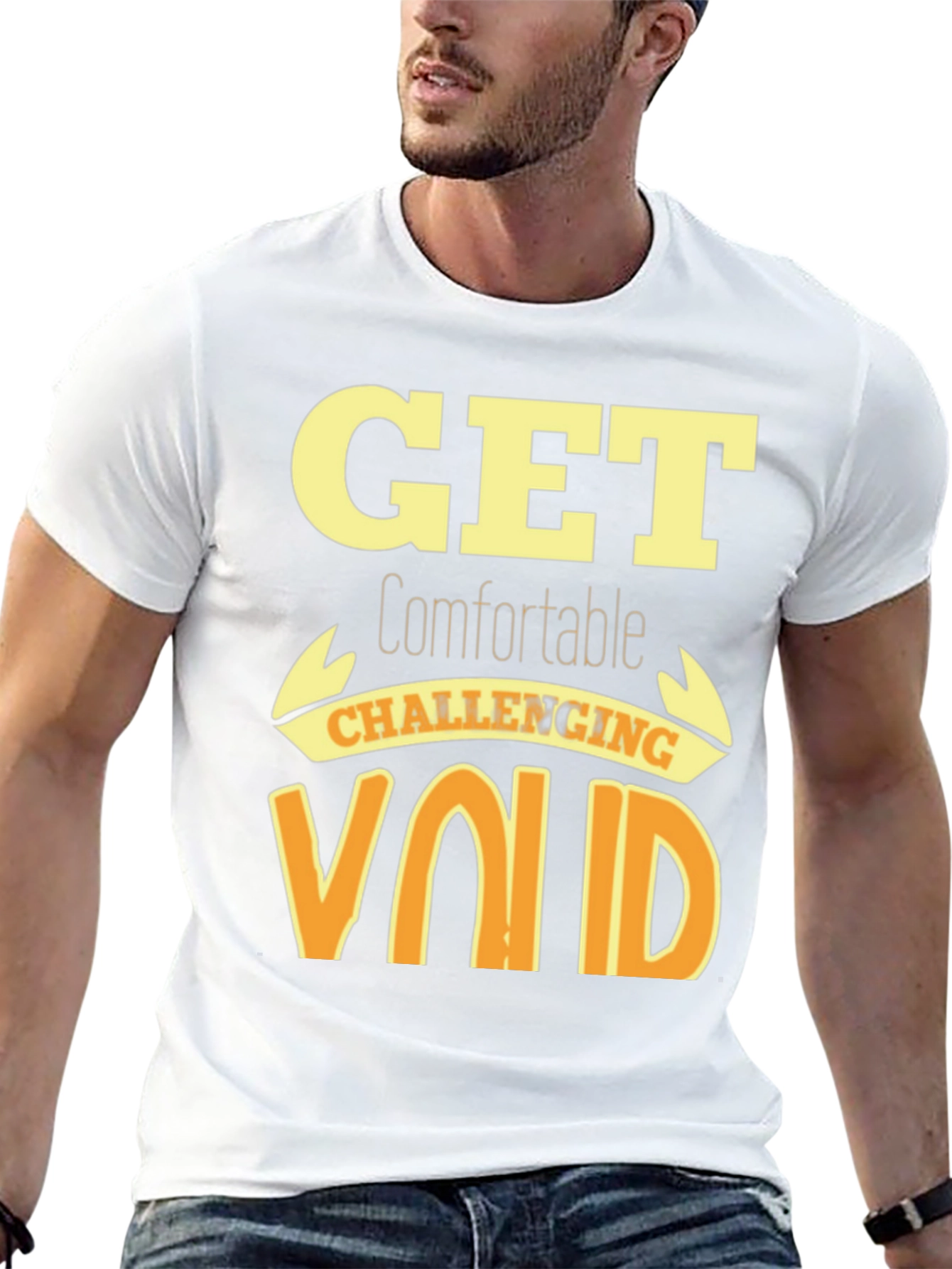 Get Comfortable Challenging Void T-Shirt