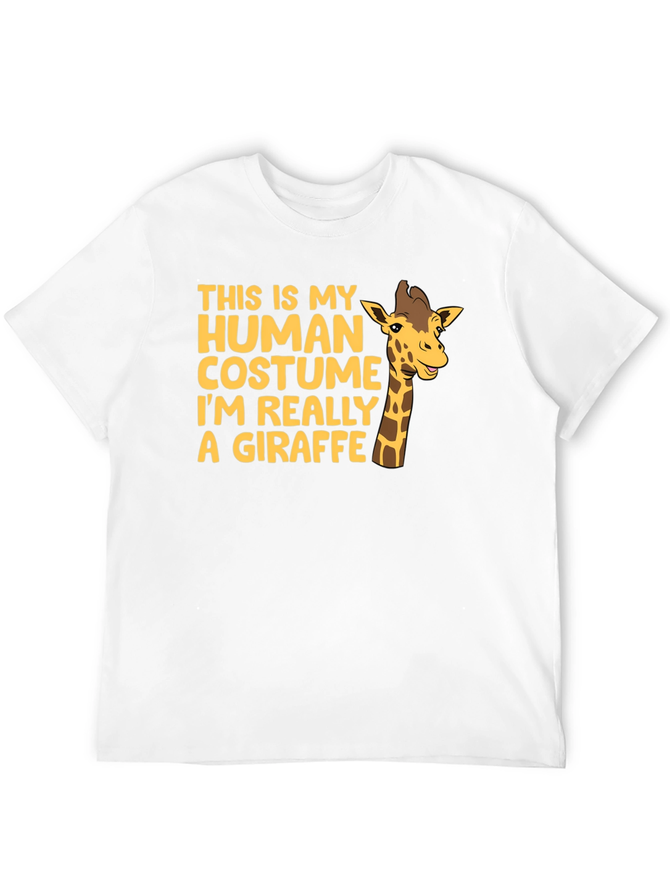 Giraffe Human Costume T-Shirt