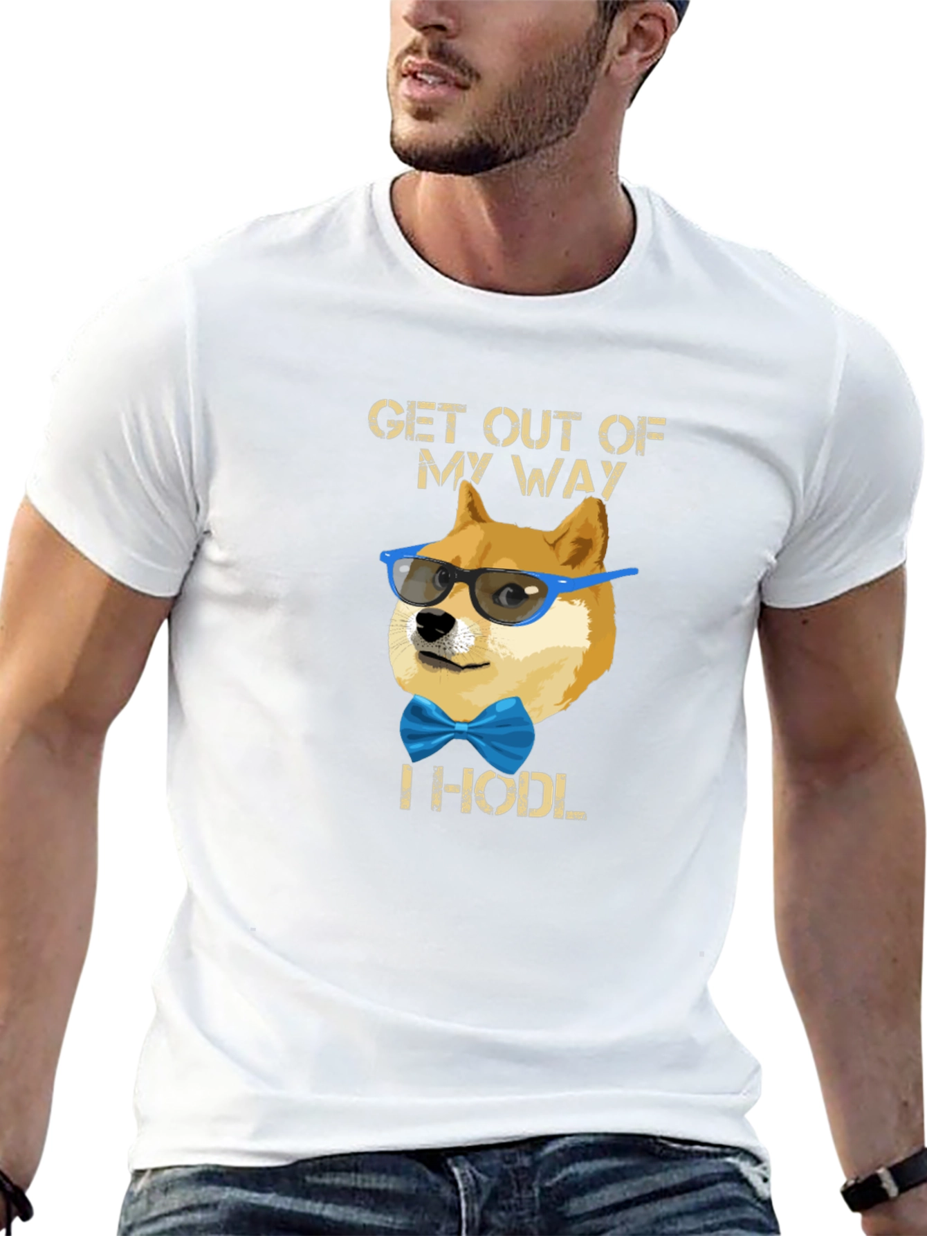 Doge I HODL T-Shirt - Crypto Meme Apparel