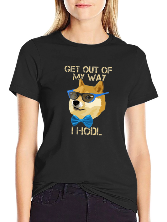 Doge I HODL T-Shirt - Crypto Meme Apparel