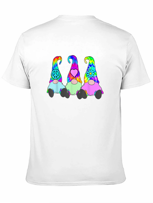 Tie-Dye Gnome Graphic T-Shirt