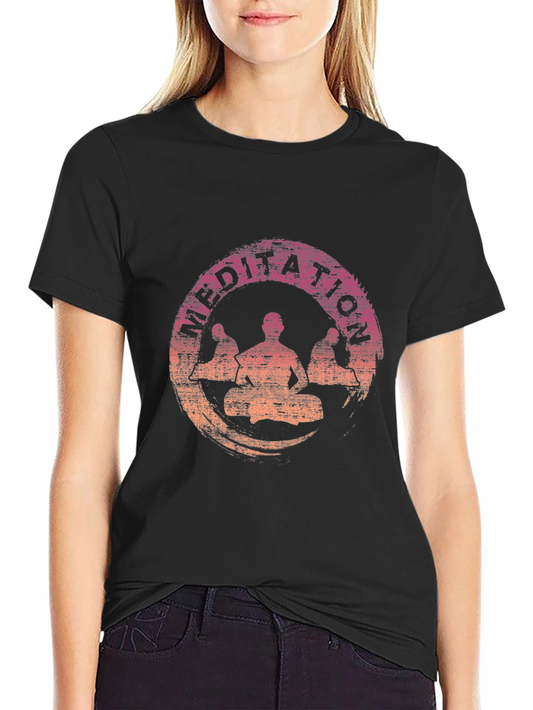 Meditation T-Shirt Relaxed Zen Tee