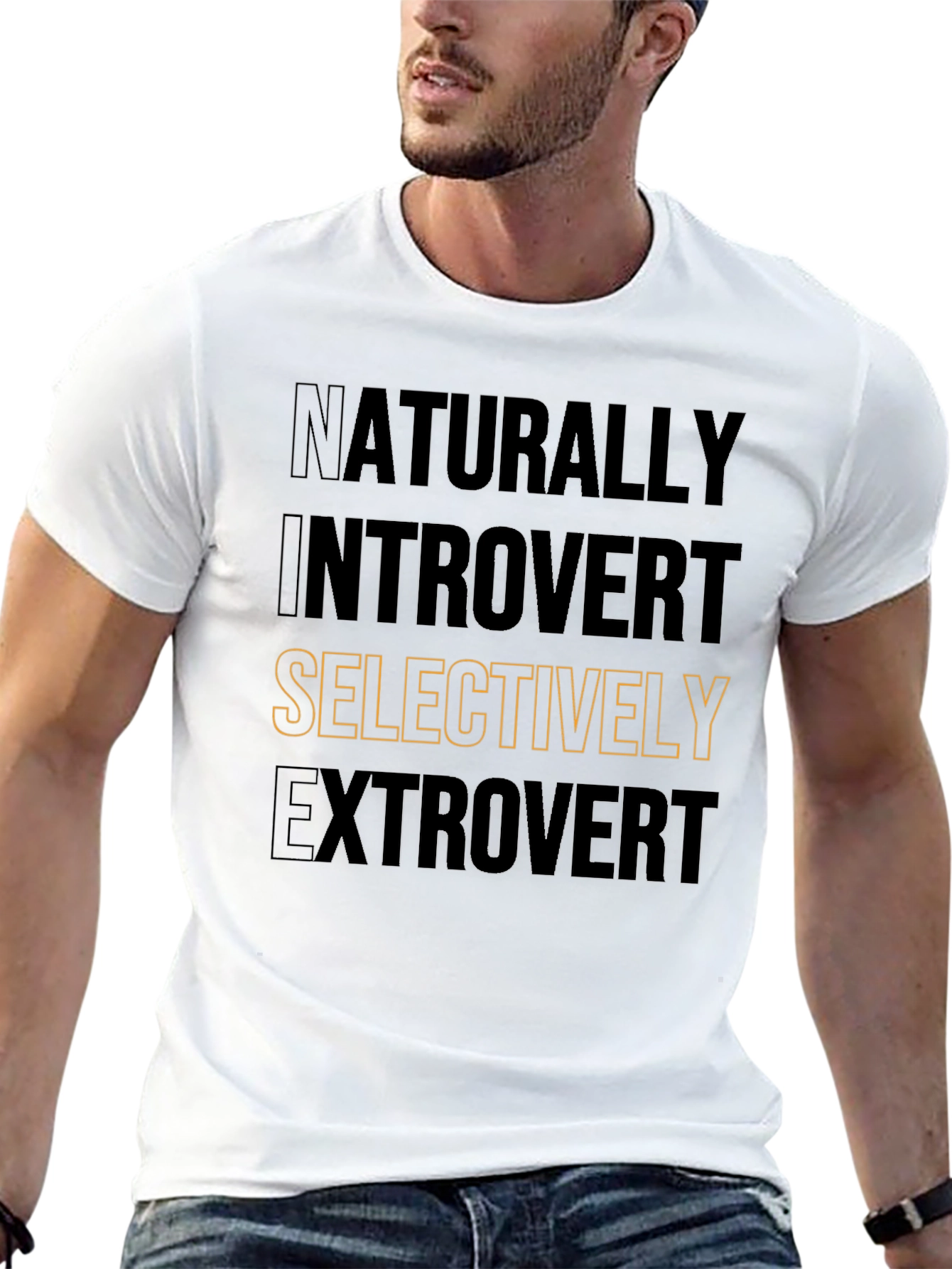 Introvert/Extrovert Graphic Tee - Funny Statement T-Shirt
