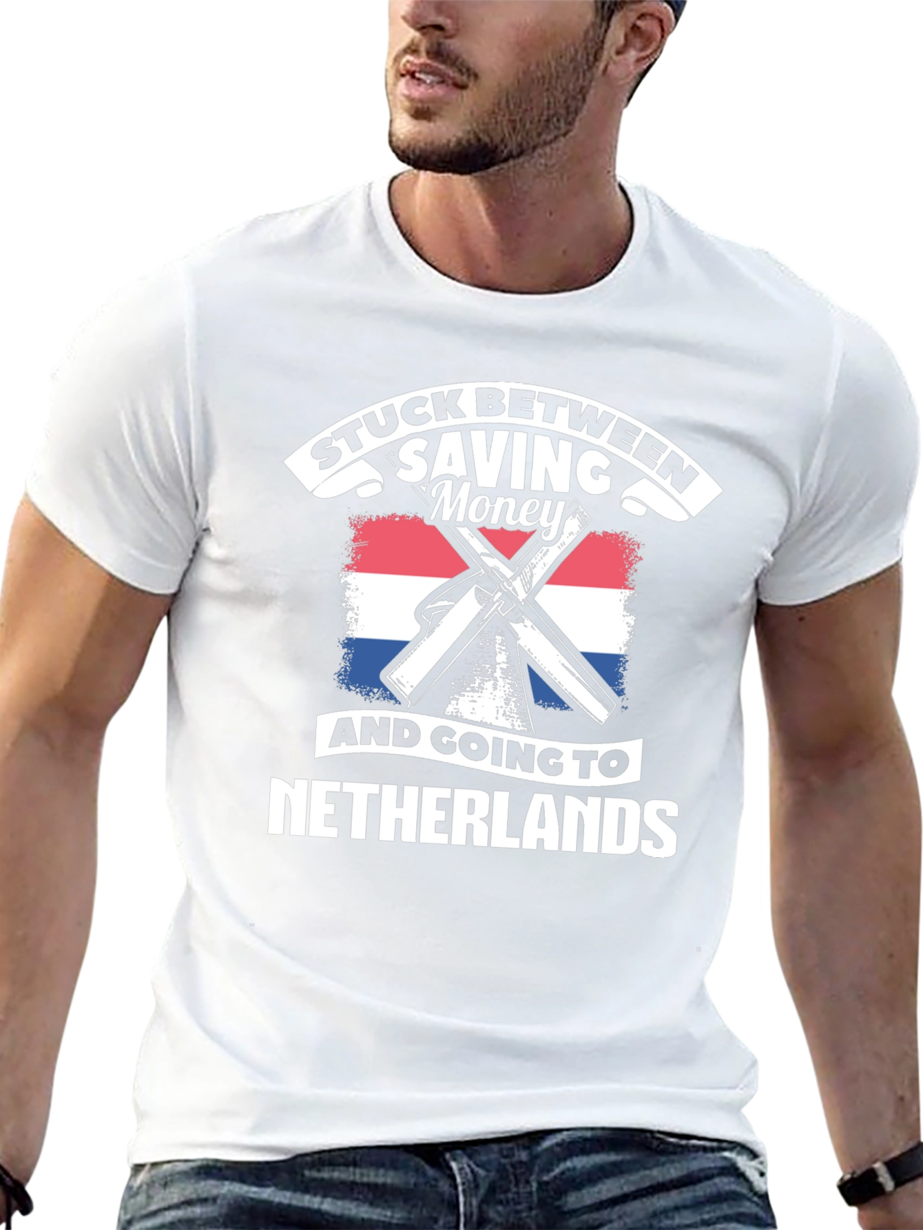 Netherlands Saving Money Graphic T-Shirt