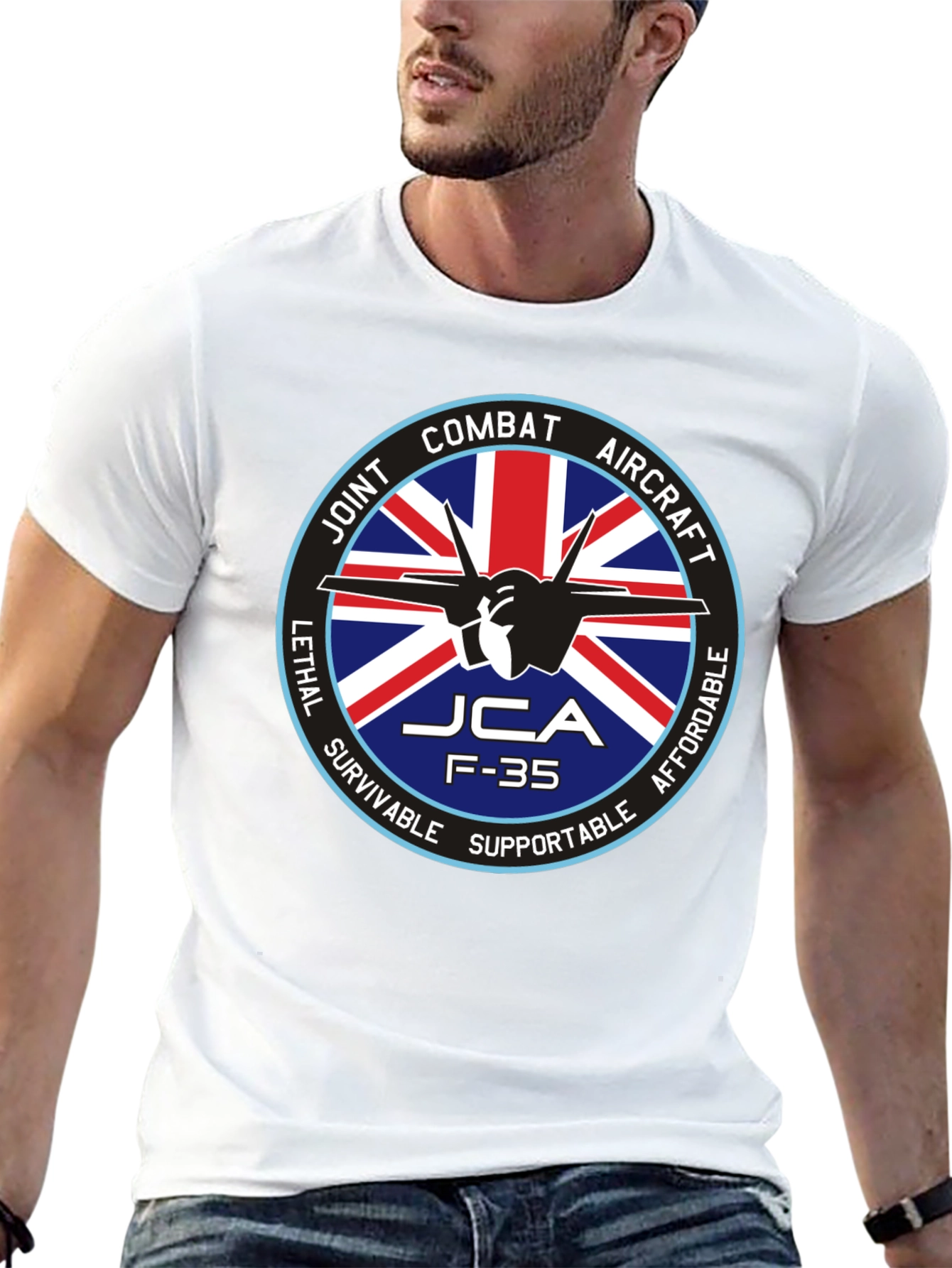 Joint Combat Aircraft F-35 T-Shirt