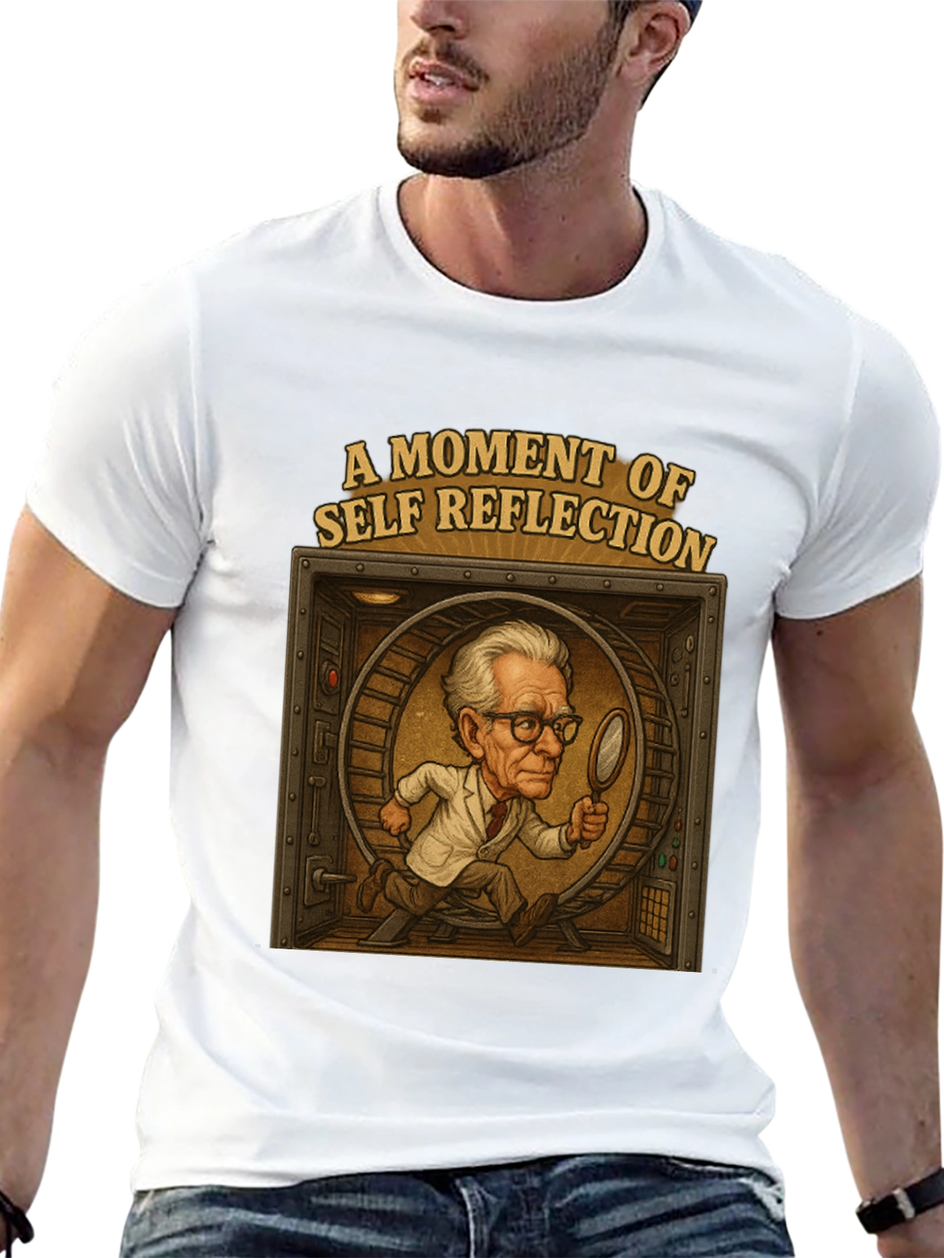 Self Reflection T-Shirt - Funny Psychology Tee