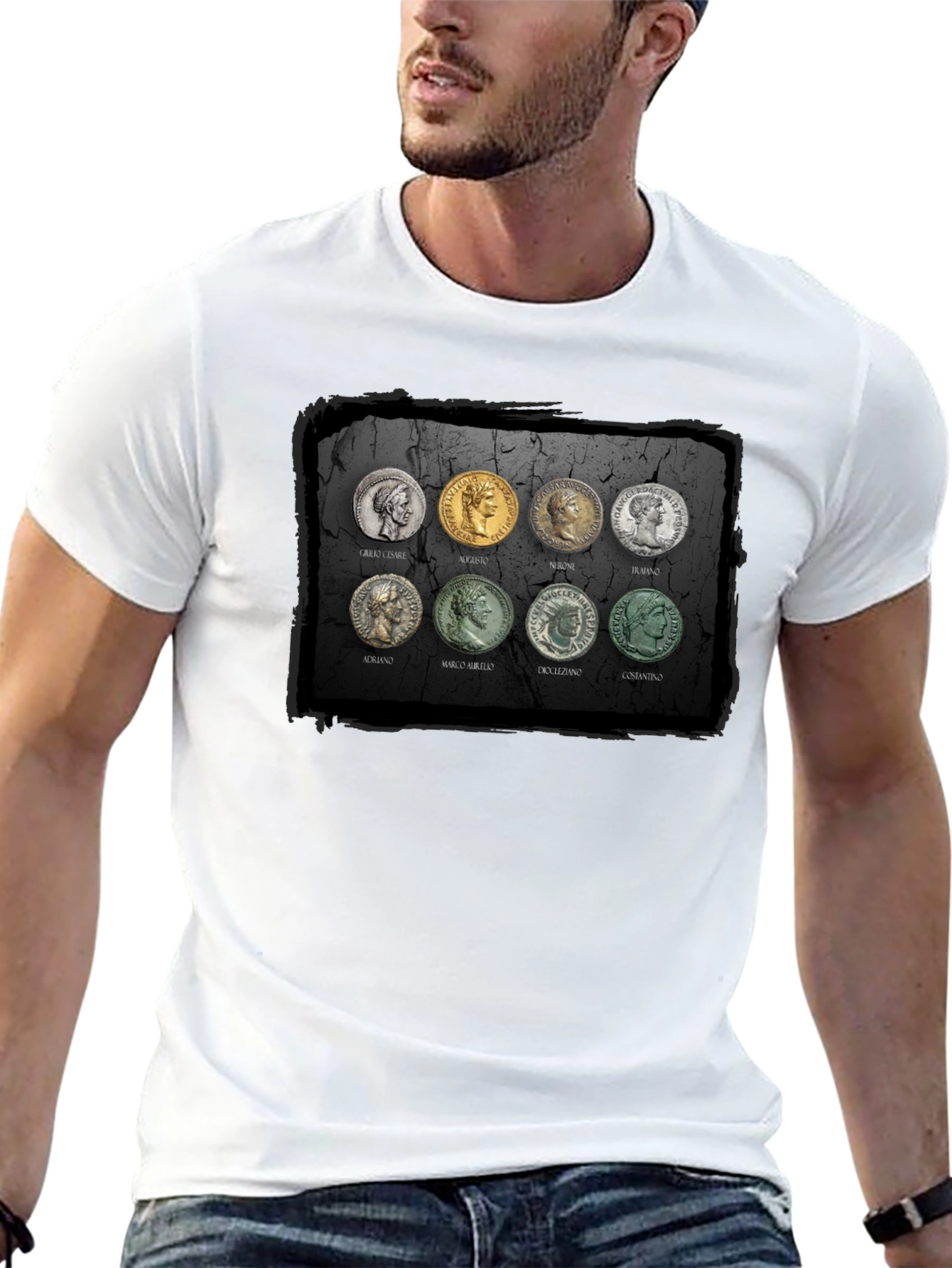 Ancient Roman Emperors Coin T-Shirt
