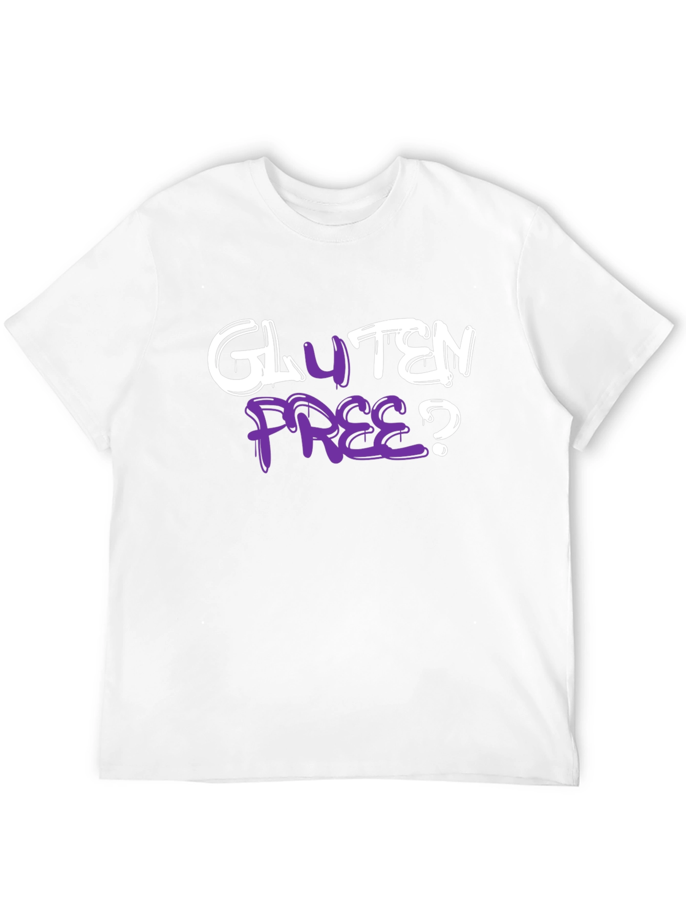 Gluten Free T-Shirt Black Graphic Tee