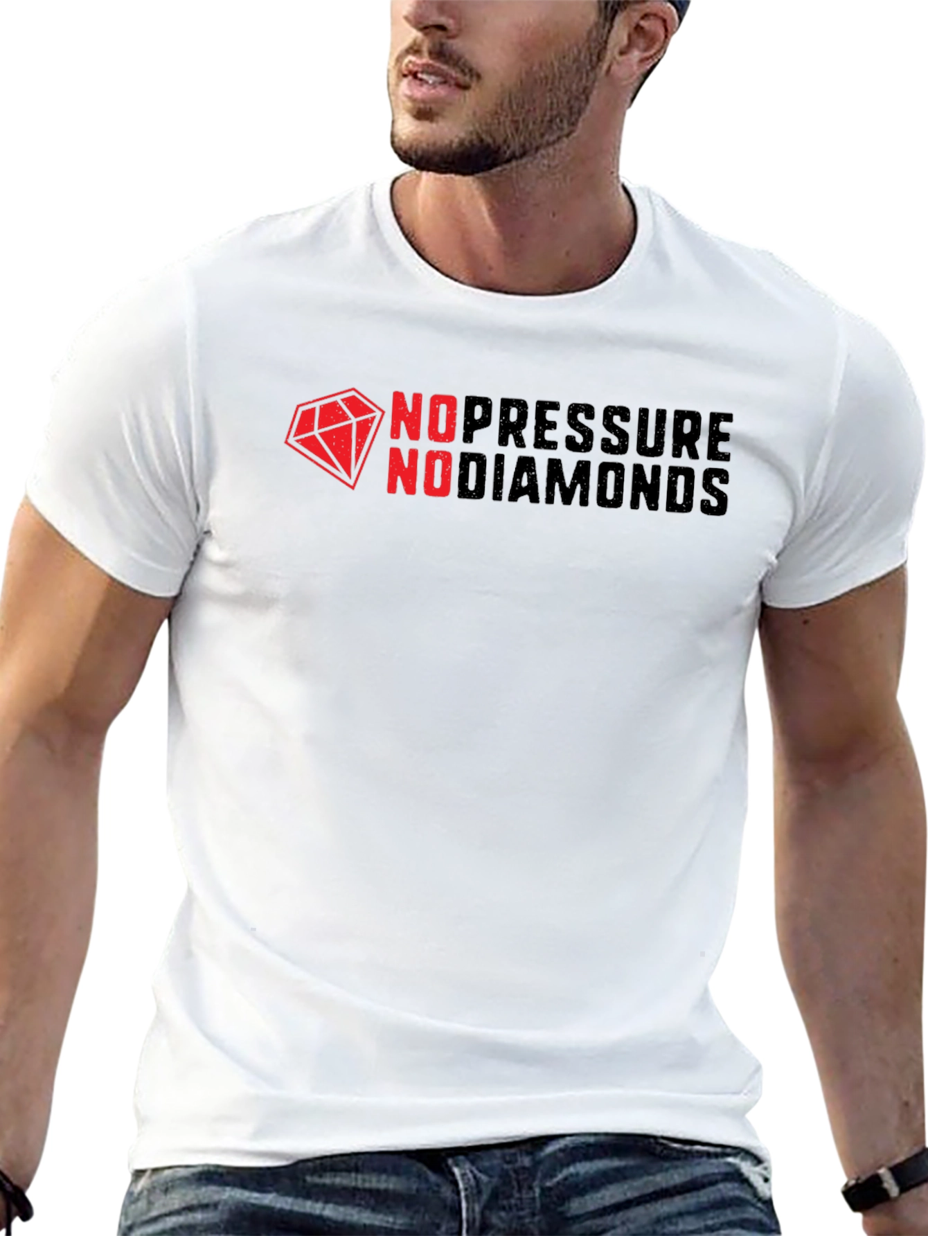 No Pressure No Diamonds Graphic Tee