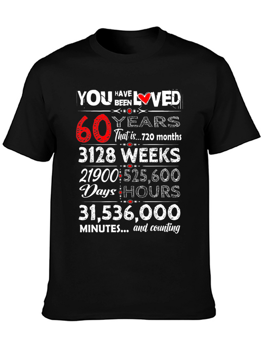 You Have Been Loved 60 Years Graphic Tee