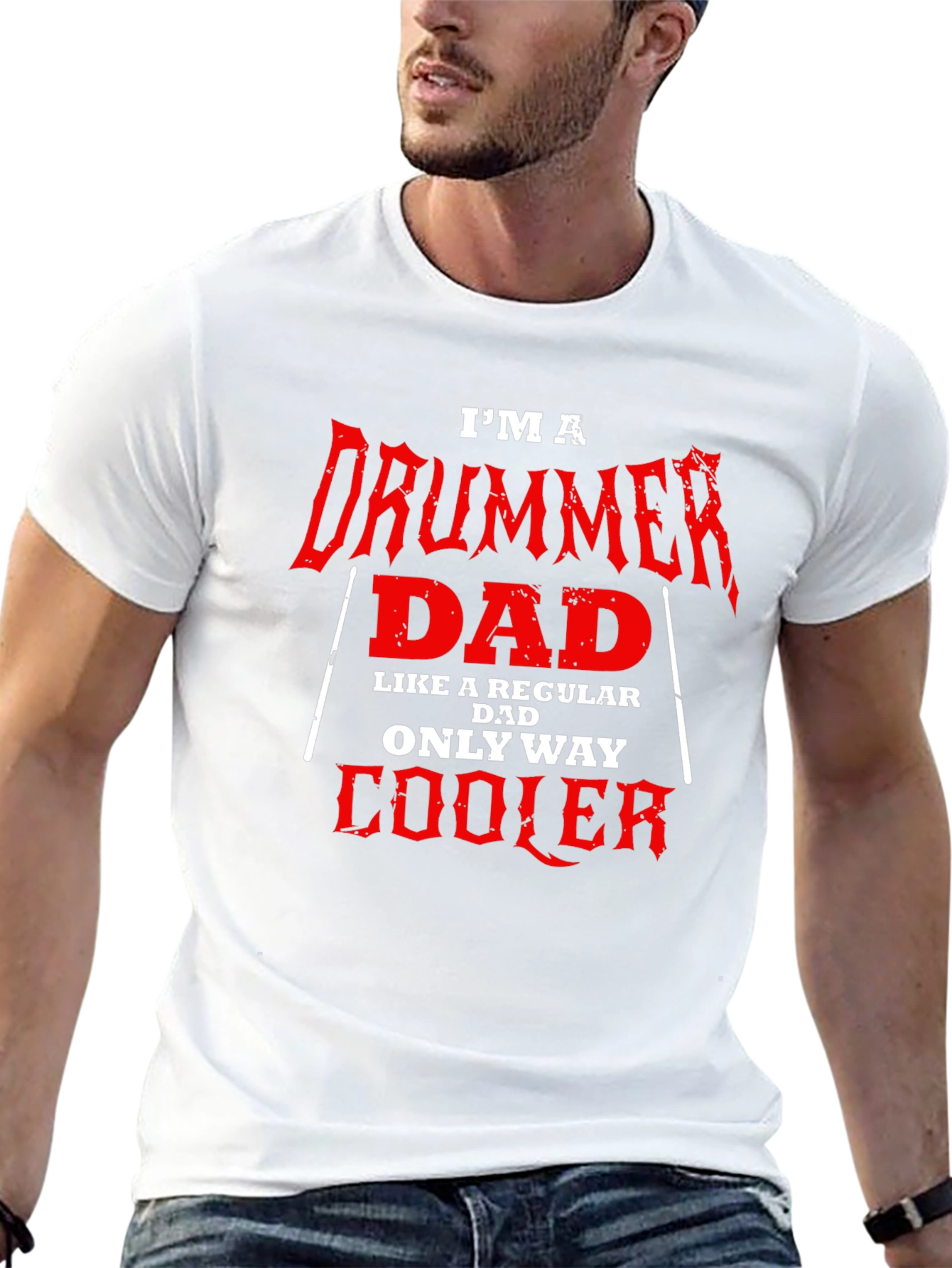 Im a Drummer Dad T-Shirt
