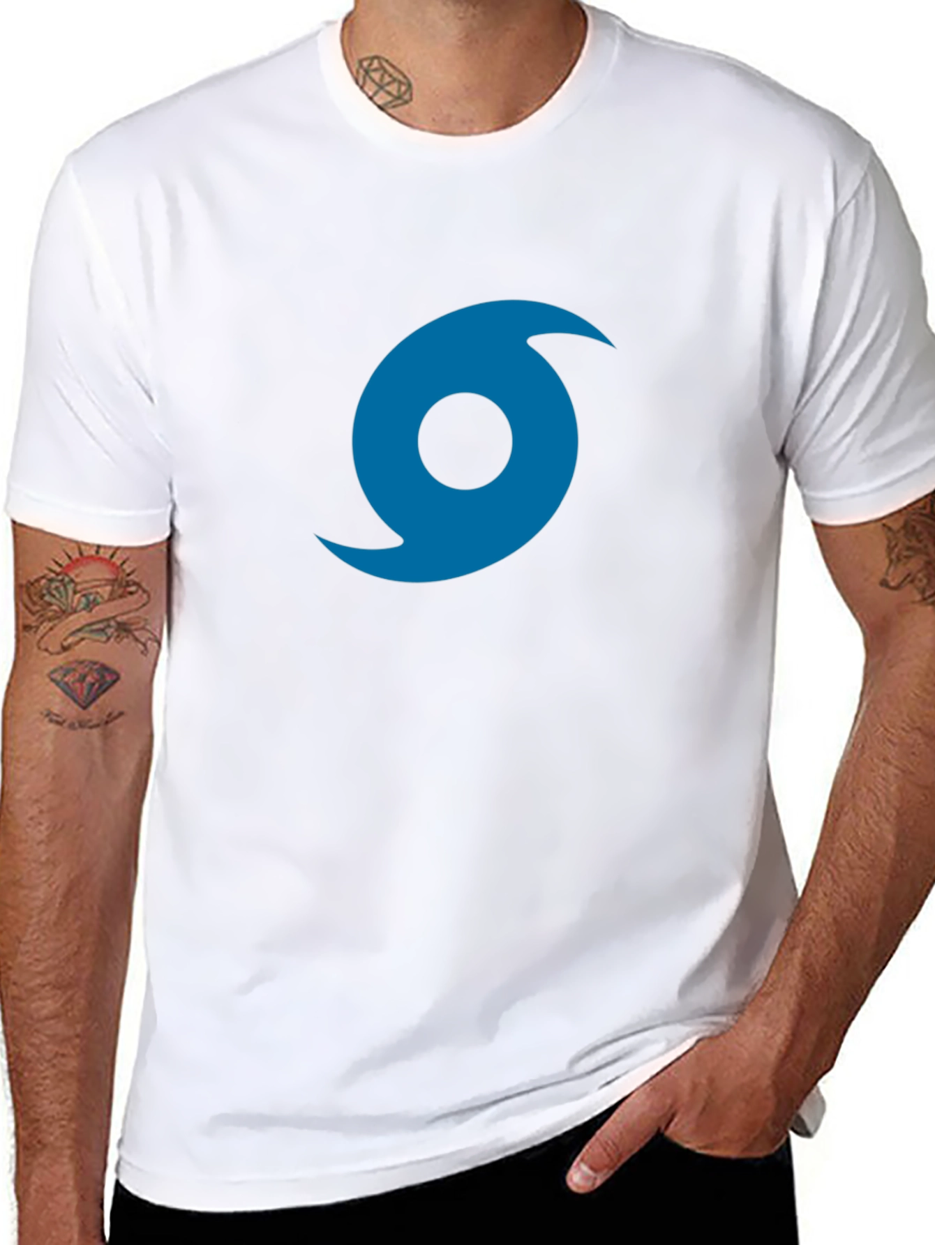 Hurricane Graphic Tee - Stylish Weather Design