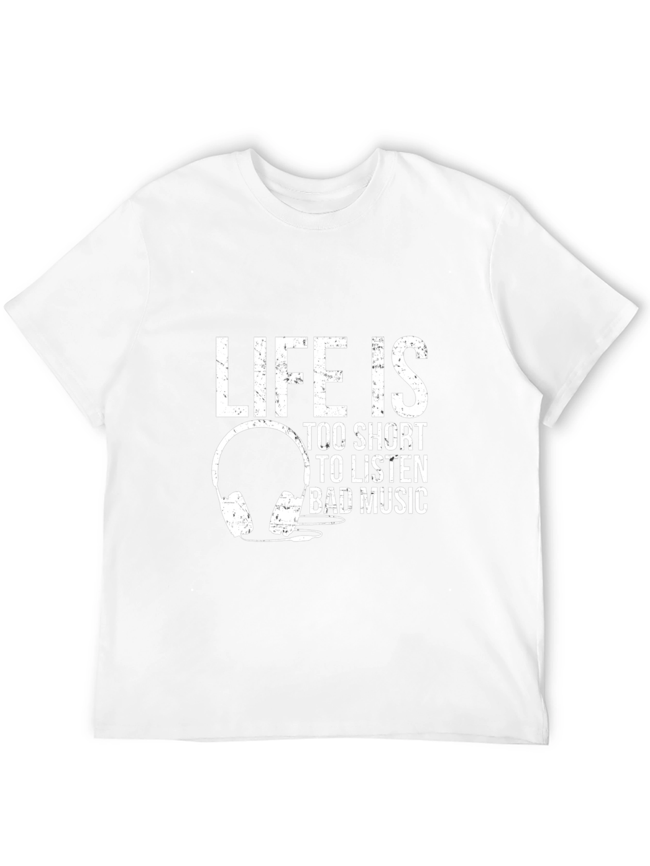 Life Is Too Short Music T-Shirt