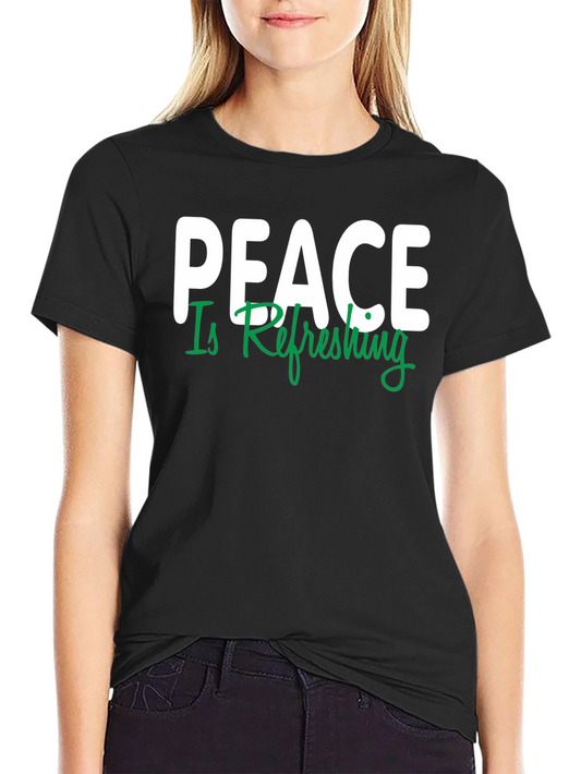 Peace Is Refreshing Graphic T-Shirt