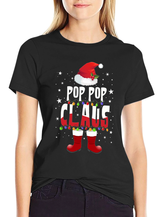 Pop Pop Claus Christmas T-Shirt