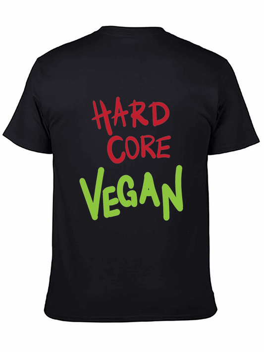 Hardcore Vegan T-Shirt - Bold Statement Tee