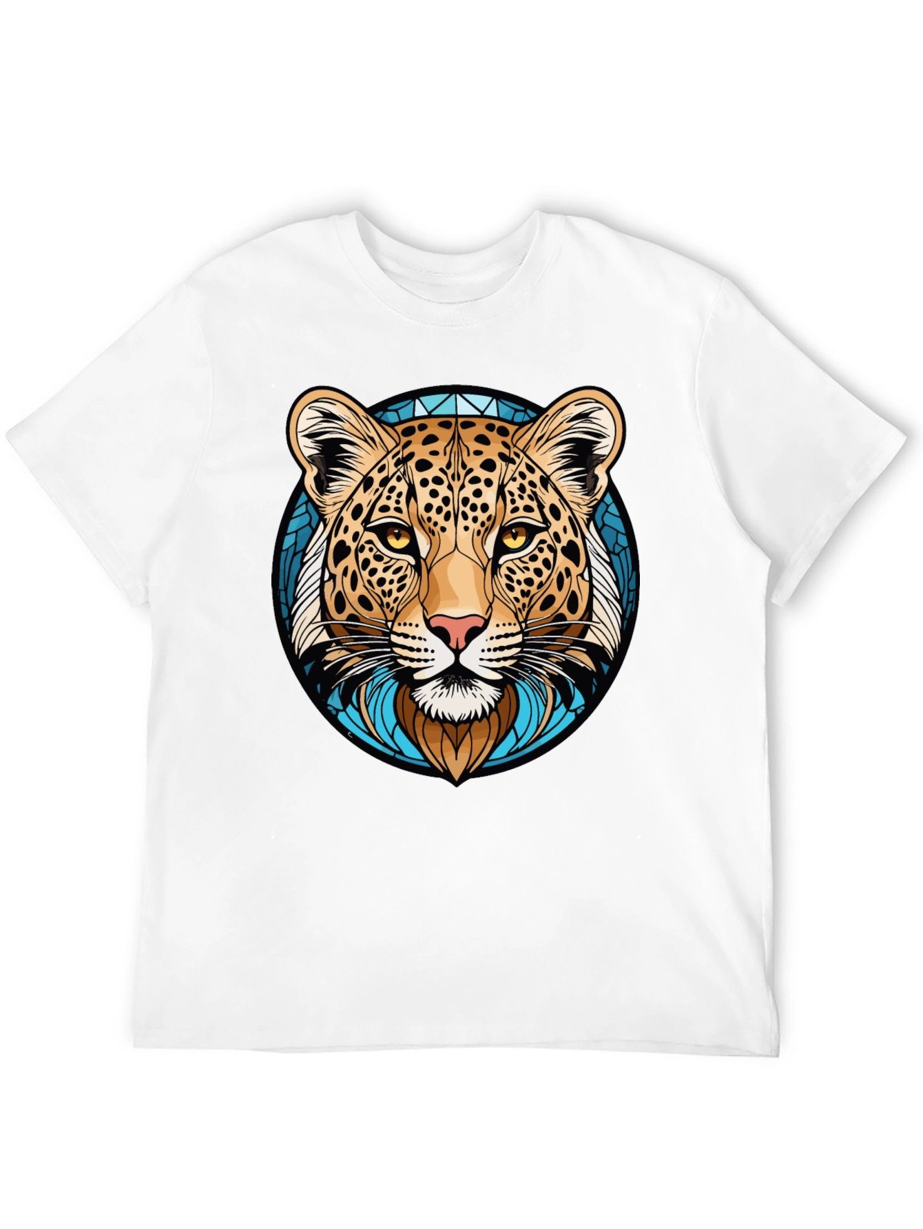 Leopard Graphic Tee - Cool Animal Print T-Shirt