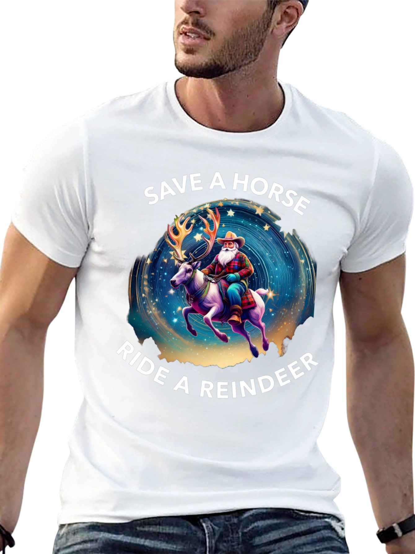 Save a Horse Ride a Reindeer T-Shirt