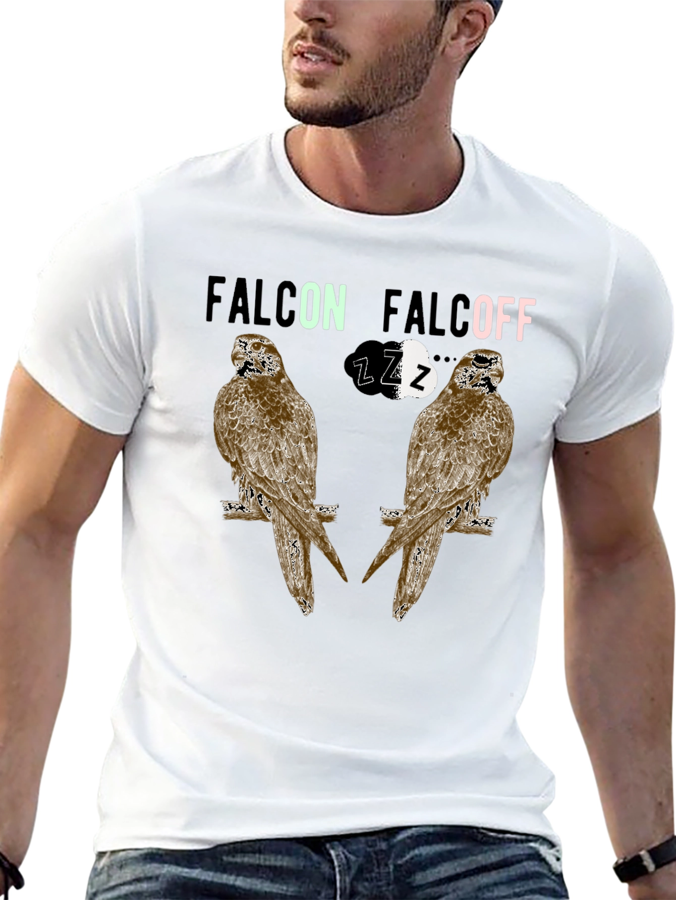 Falcon Falcoff Graphic T-Shirt