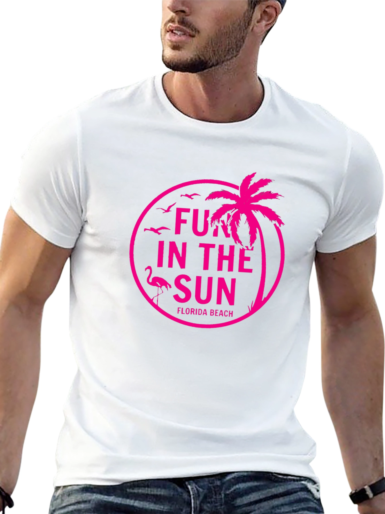 Fun in the Sun T-Shirt: Florida Beach Design