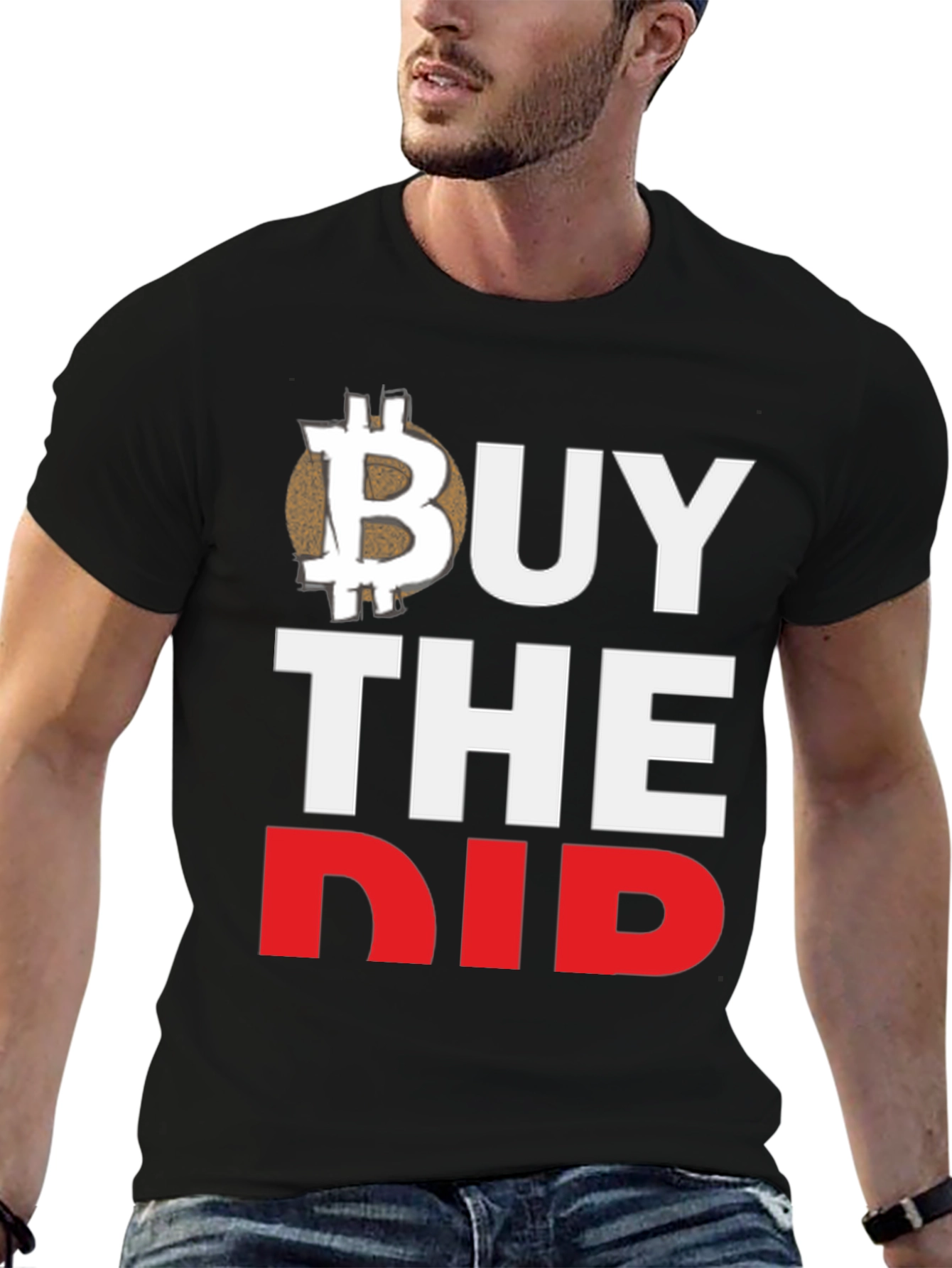 Buy The Dip Bitcoin Graphic T-Shirt