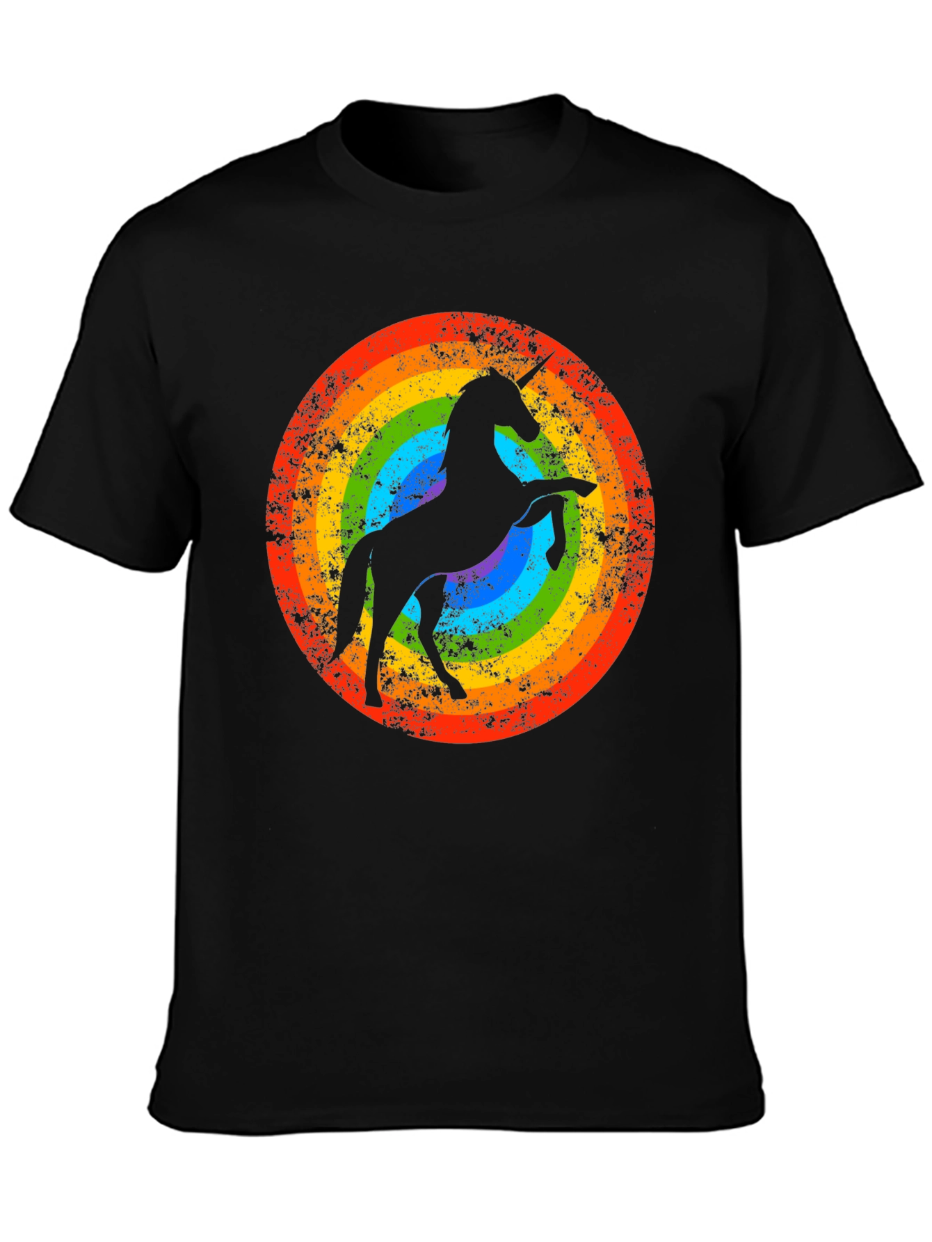 Rainbow Unicorn Graphic Tee