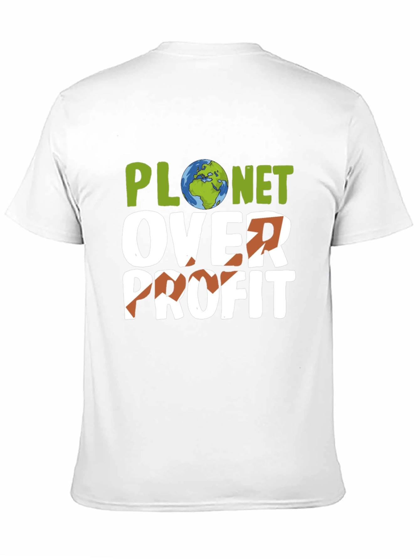 Planet Over Profit T-Shirt - Earth Day Activism Tee
