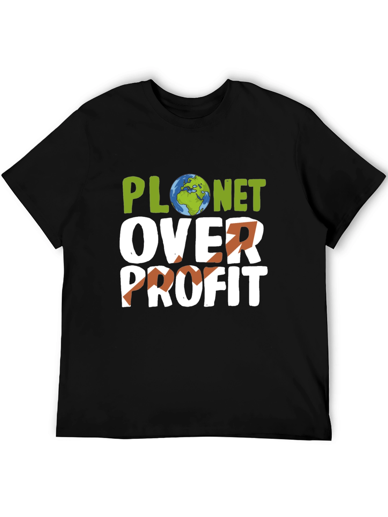 Planet Over Profit T-Shirt - Earth Day Activism Tee