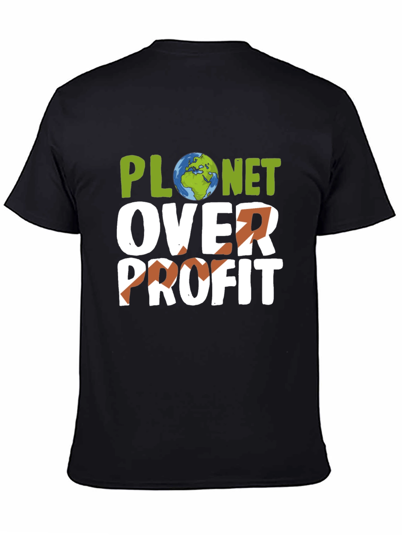 Planet Over Profit T-Shirt - Earth Day Activism Tee