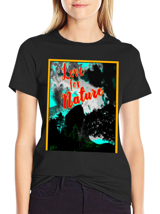Nature Love Graphic Tee - Stylish & Unique