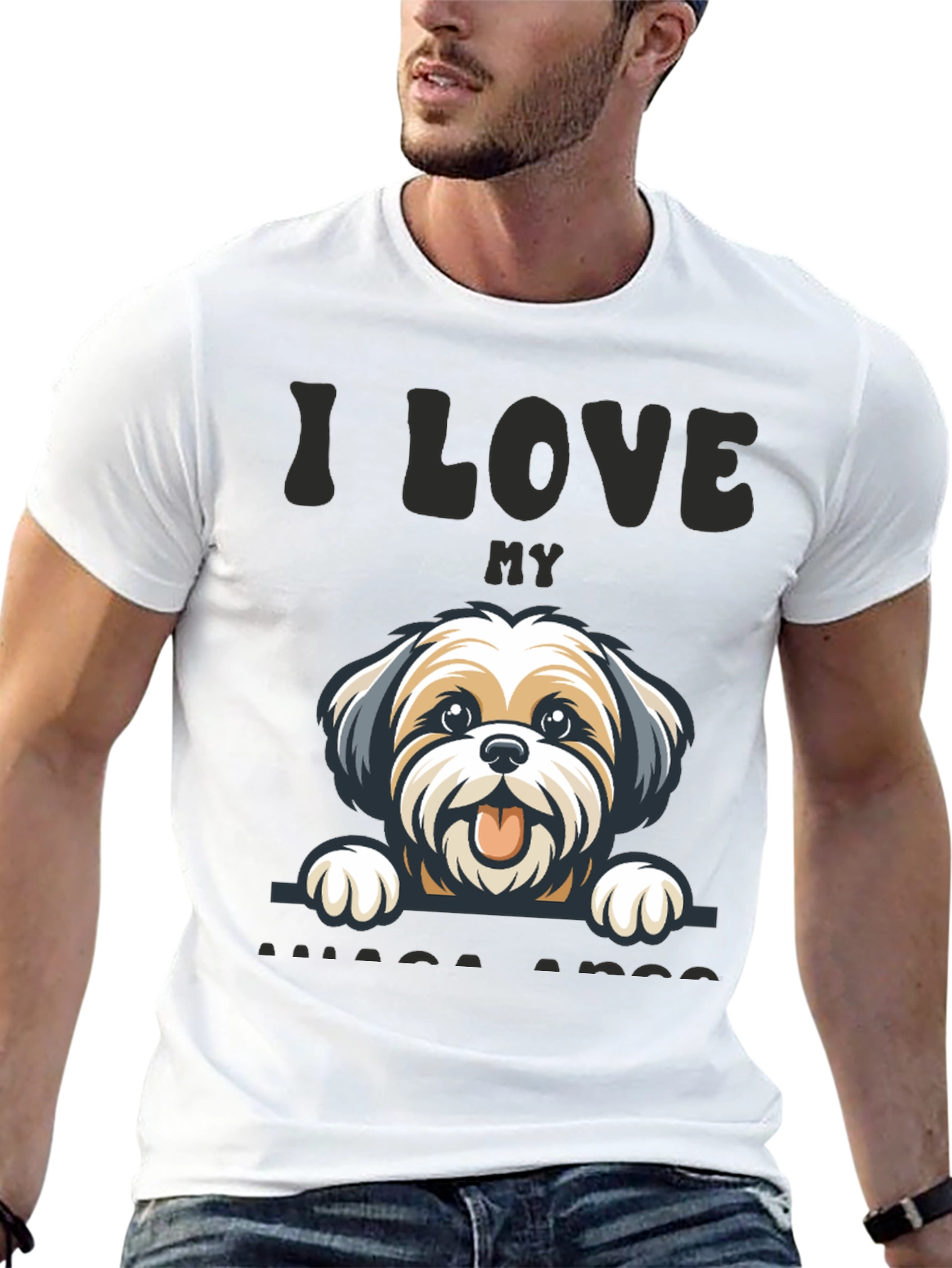 I Love My Lhasa Apso T-Shirt