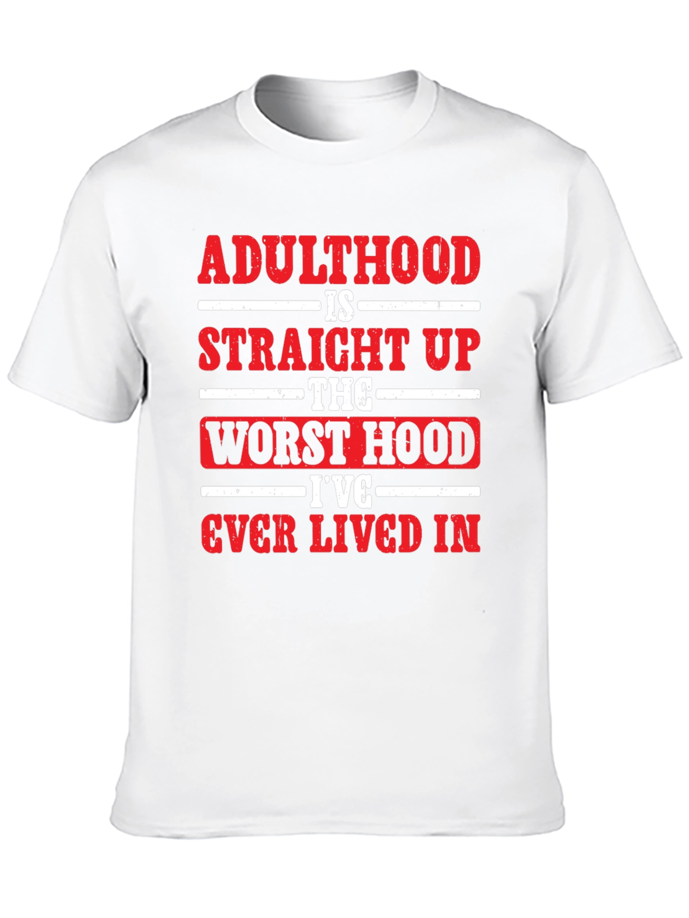 Adulthood Humor T-Shirt