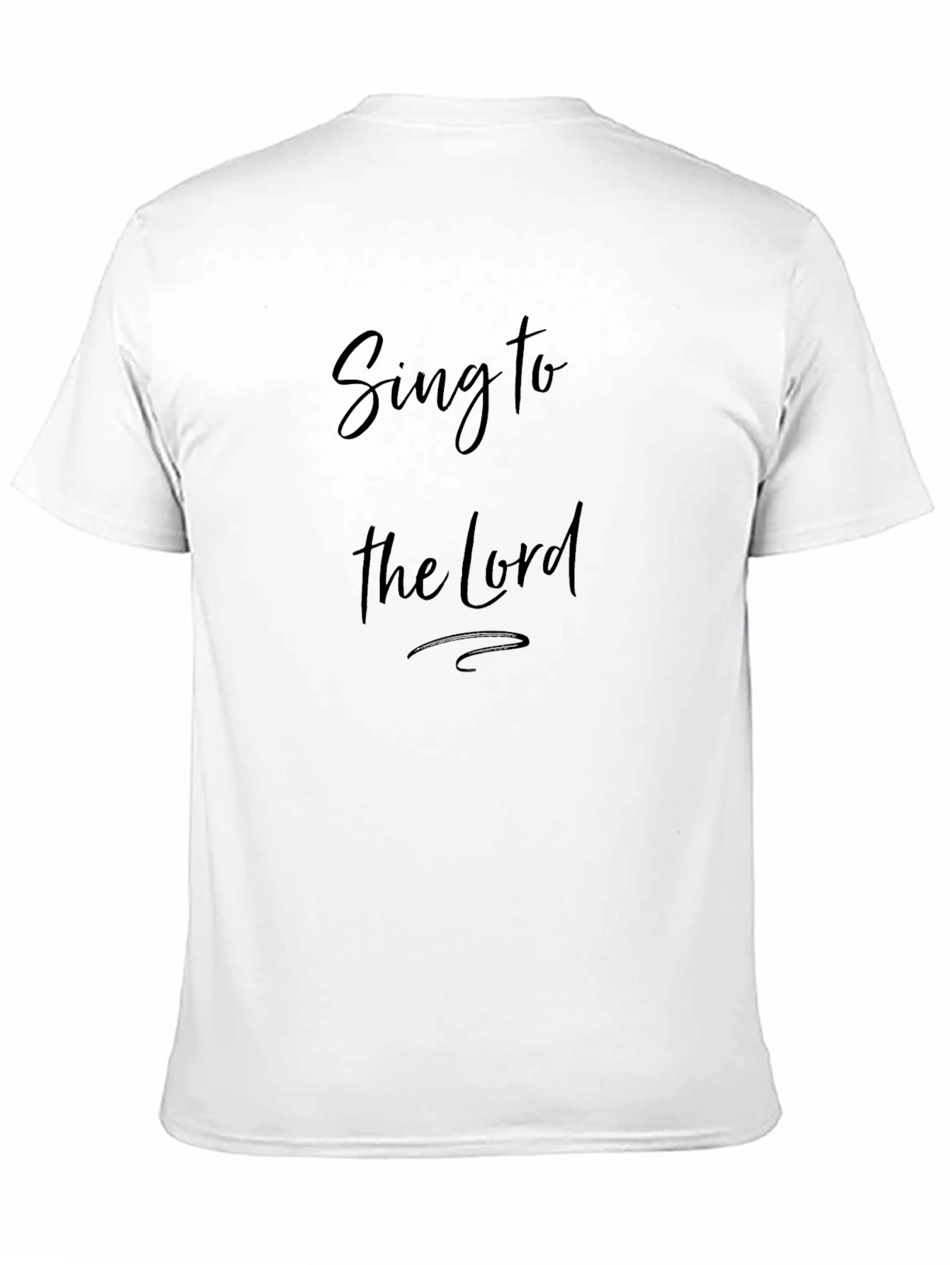 Sing to the Lord Black T-Shirt