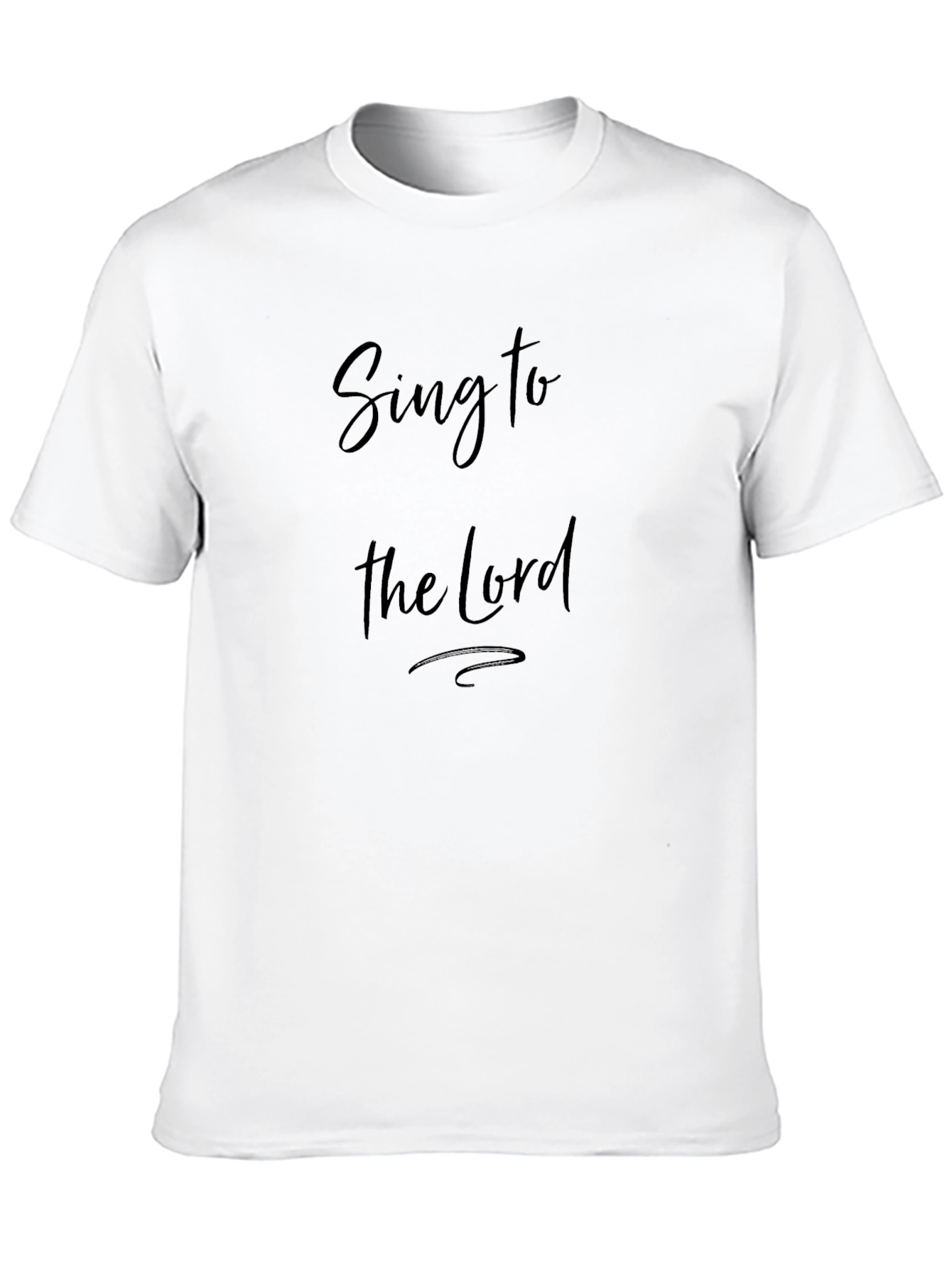 Sing to the Lord Black T-Shirt