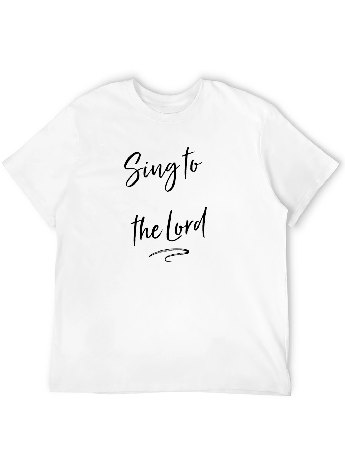 Sing to the Lord Black T-Shirt
