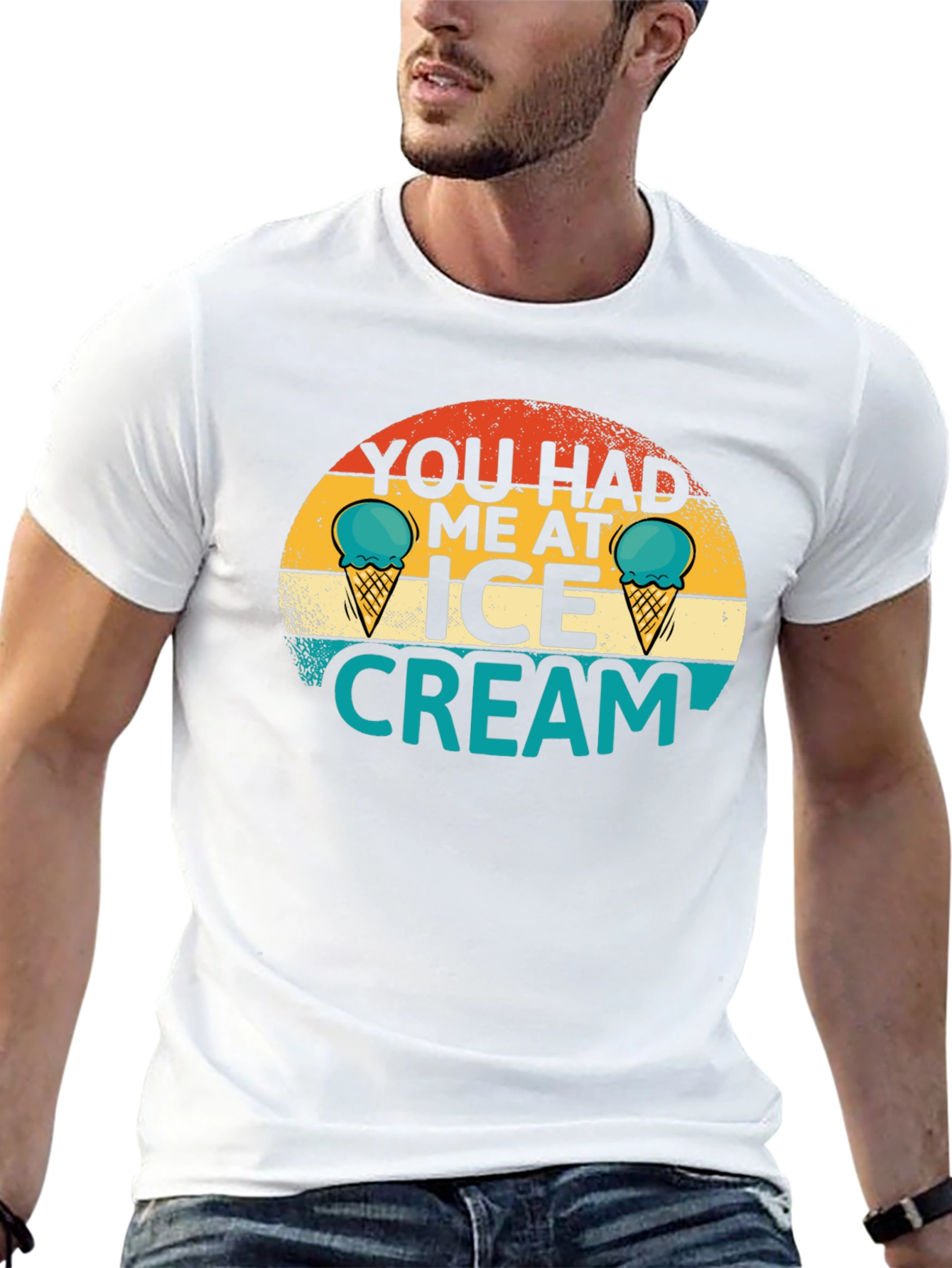 You Had Me at Ice Cream Graphic Tee